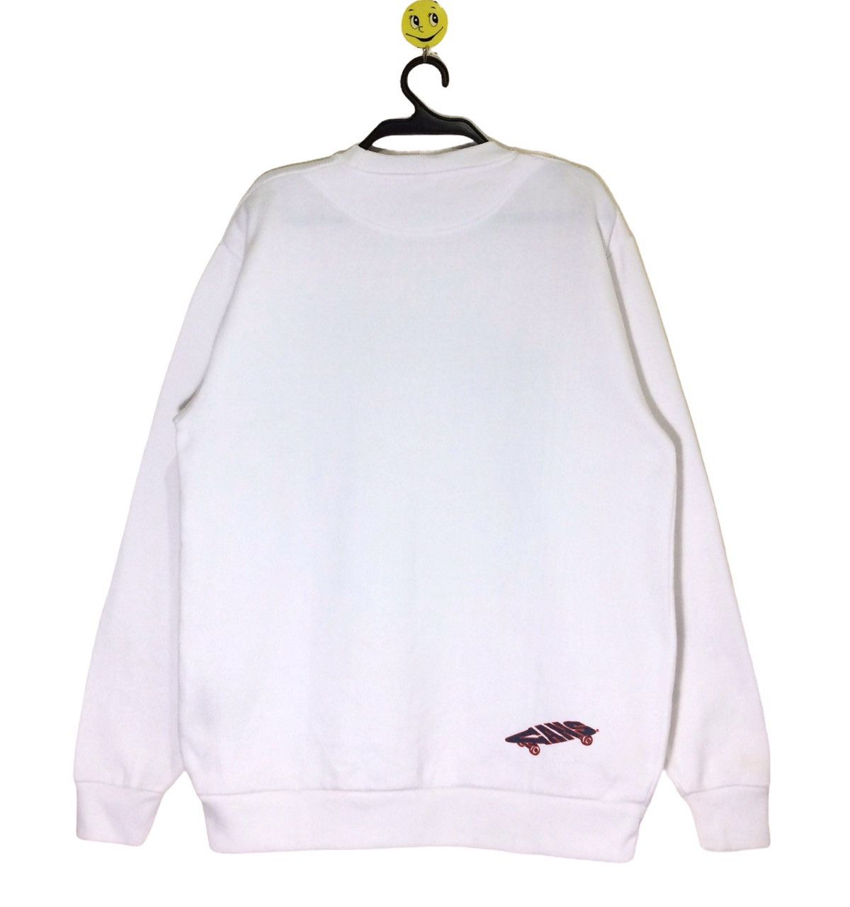 Vans VANS Skateboards Punk Rock Hiphop Jumper White Clean Size US M / EU 48-50 / 2 - 2 Thumbnail