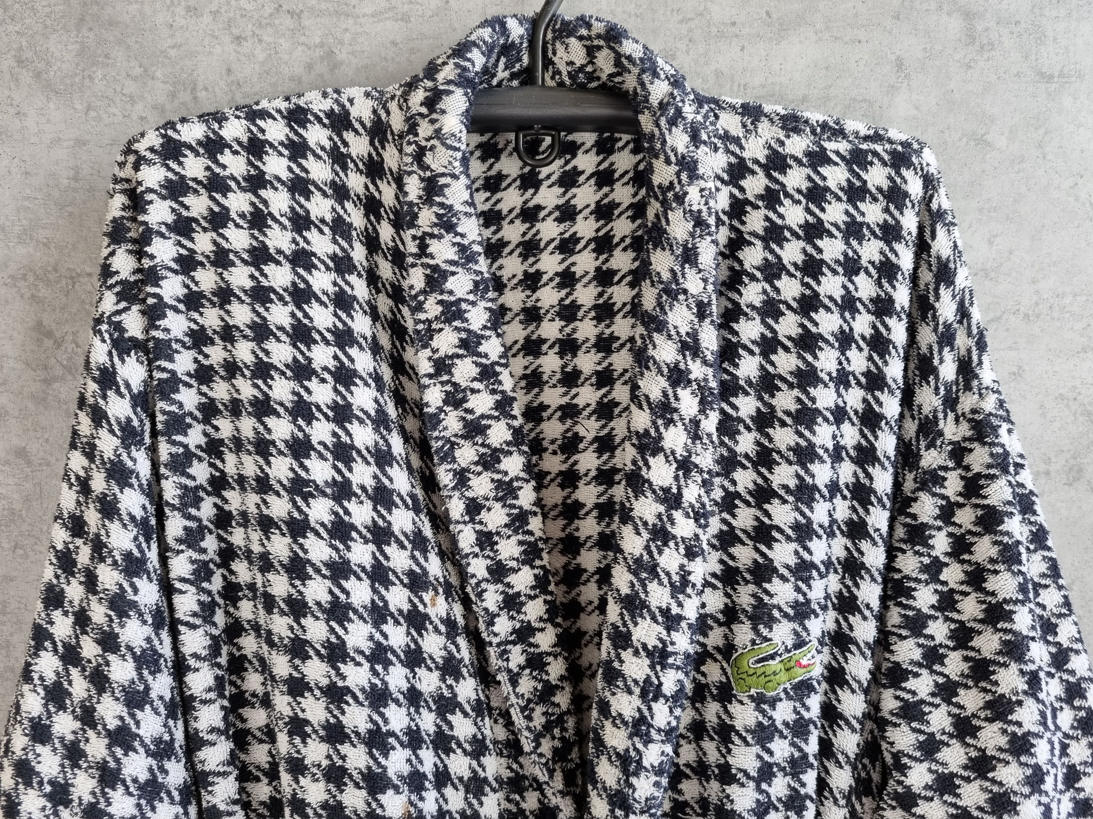 Lacoste × Vintage Goose foot LACOSTE Chemise Unique 90s Bath Robe Size US L / EU 52-54 / 3 - 2 Thumbnail