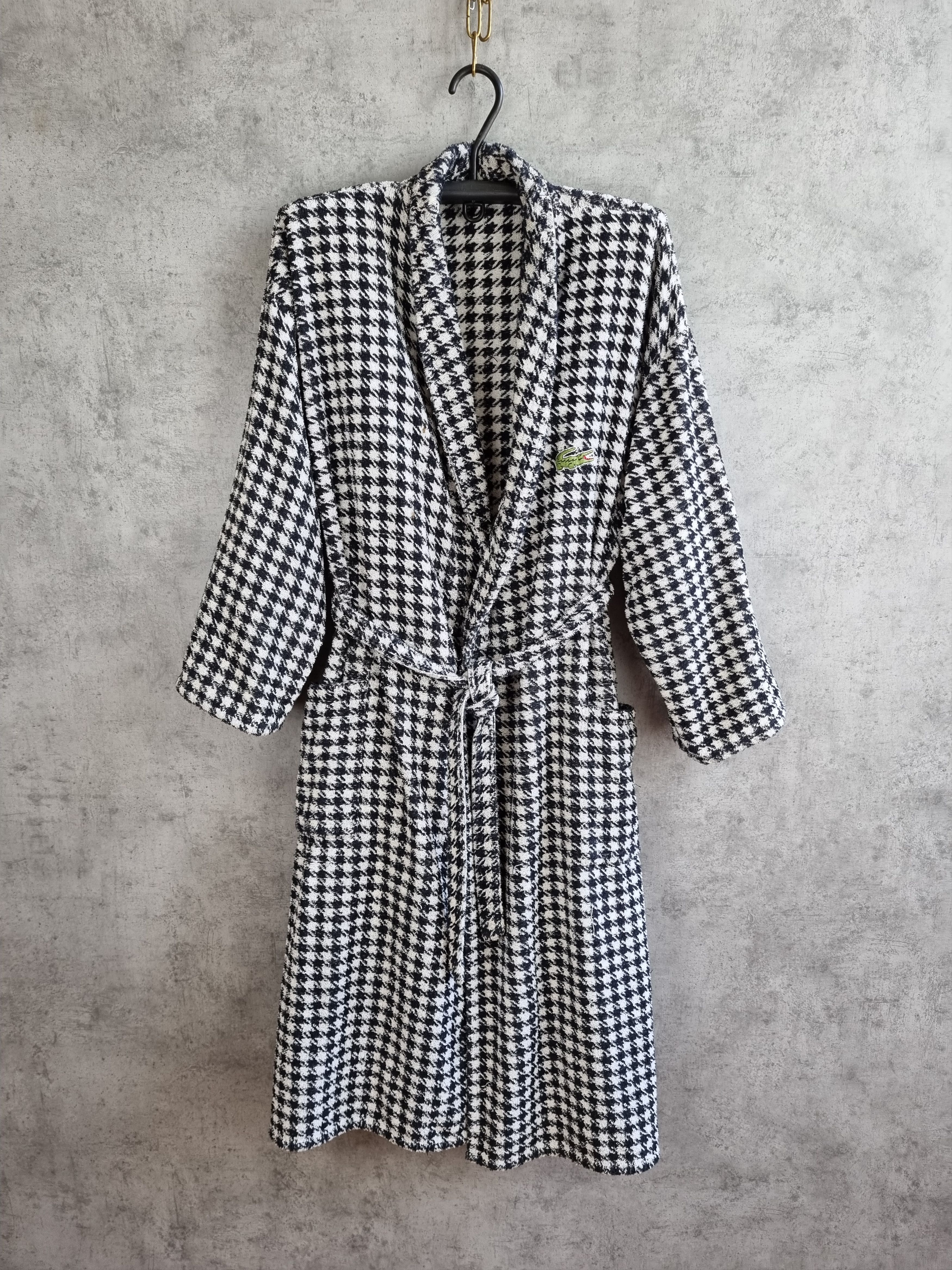 Goose foot LACOSTE Chemise Unique 90s Bath Robe
