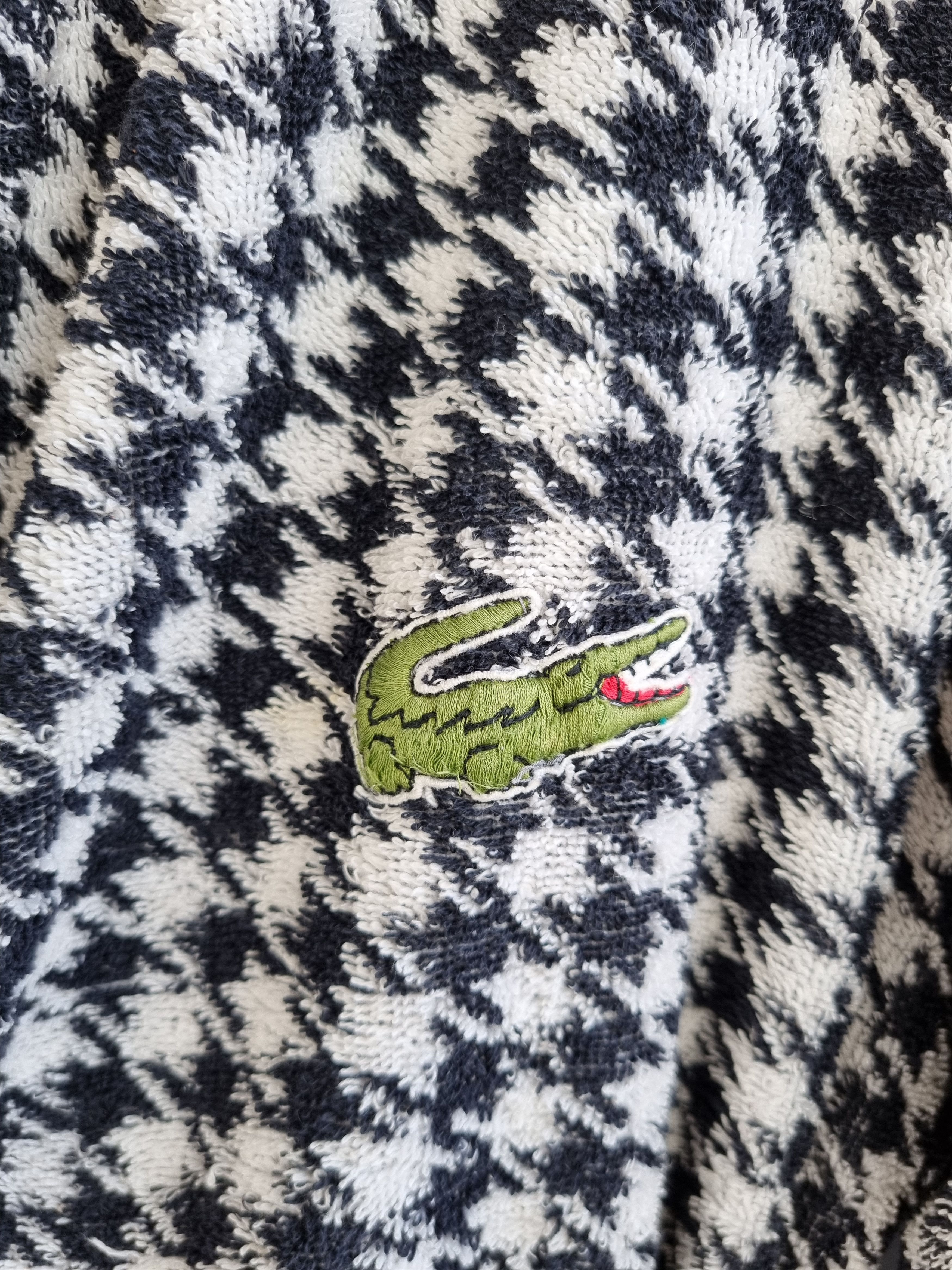 Lacoste × Vintage Goose foot LACOSTE Chemise Unique 90s Bath Robe Size US L / EU 52-54 / 3 - 4 Thumbnail
