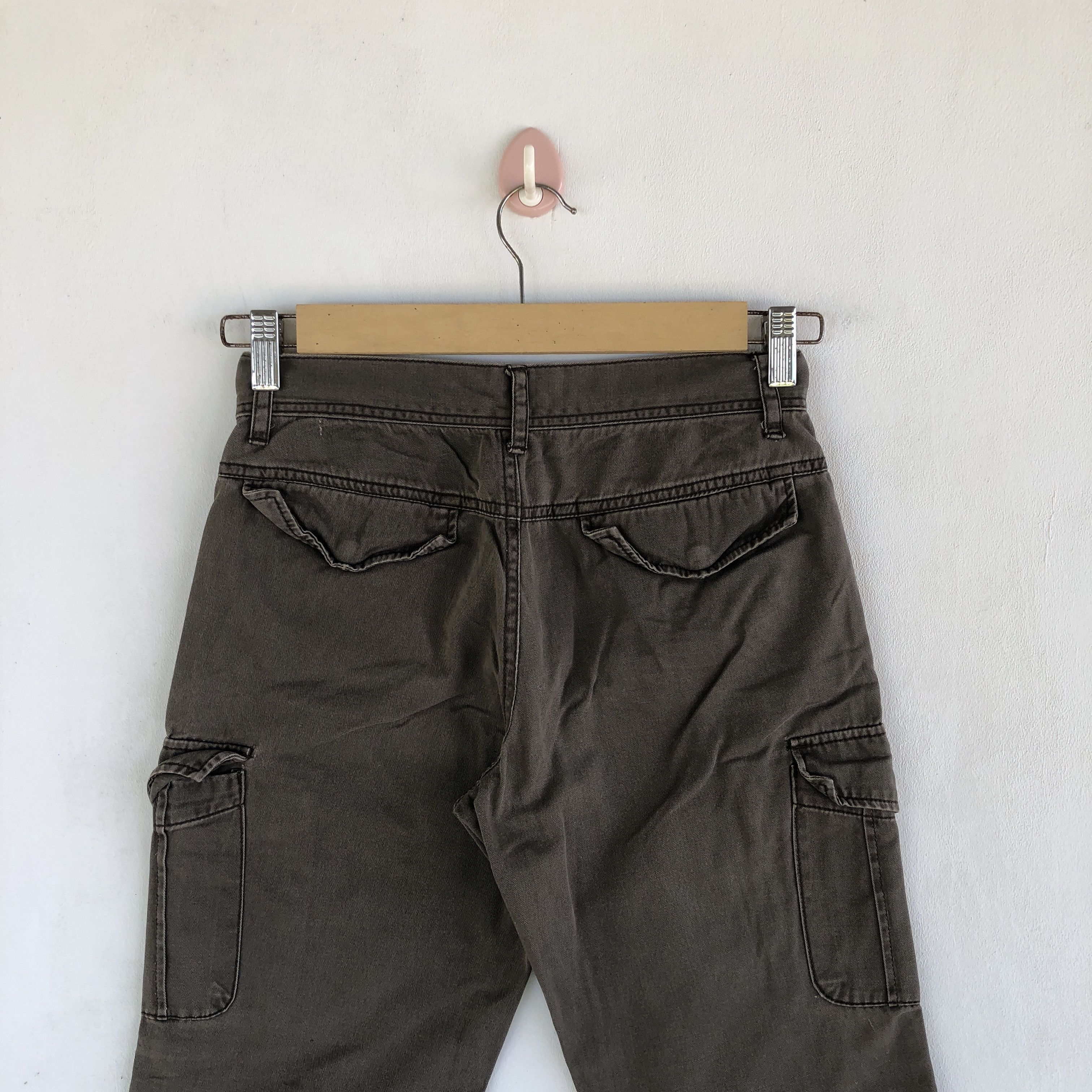 Japanese Brand × Vintage Vintage Japanese Cargo Pants Multi Pocket Tactical Trousers Size 26" / US 2 / IT 38 - 7 Thumbnail