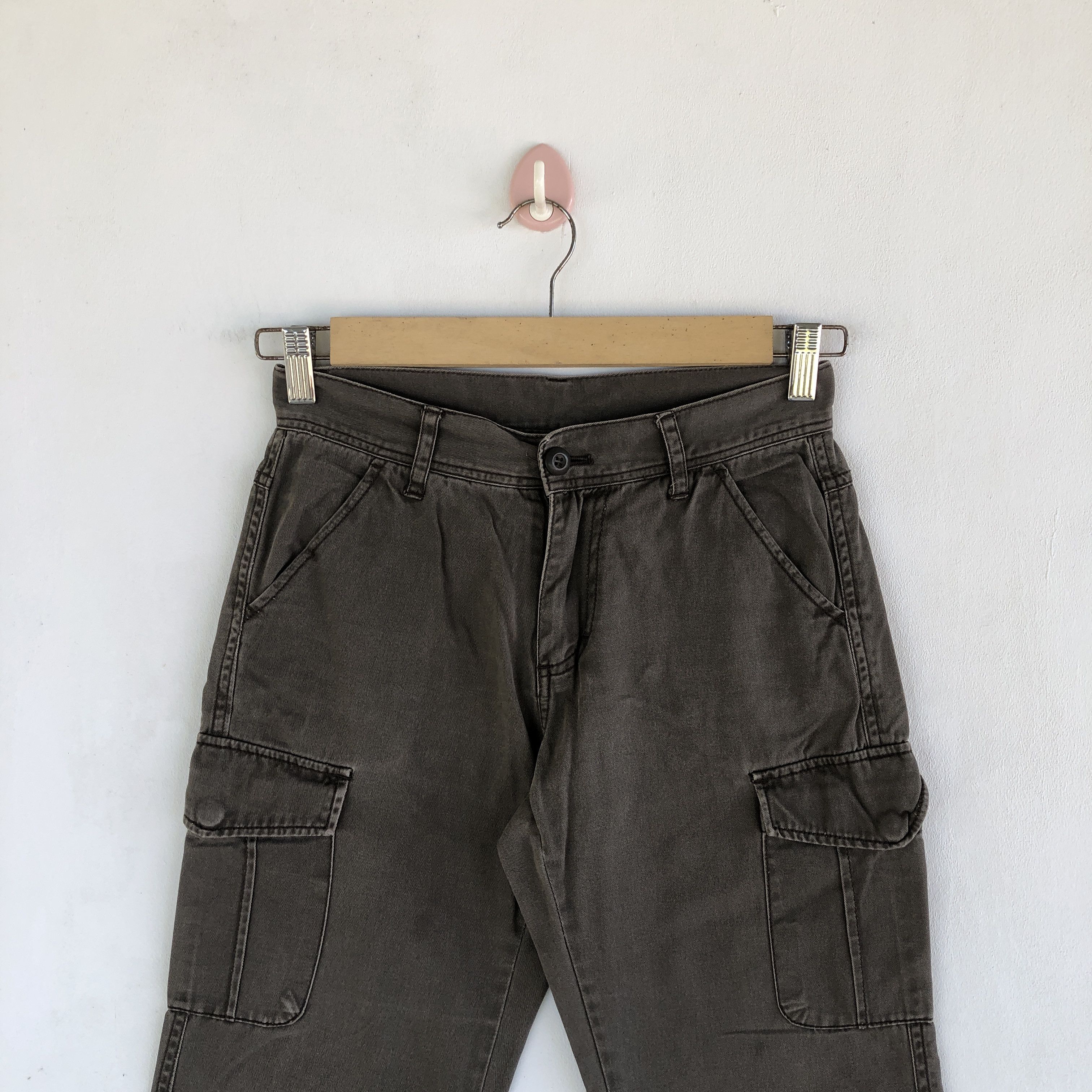 Japanese Brand × Vintage Vintage Japanese Cargo Pants Multi Pocket Tactical Trousers Size 26" / US 2 / IT 38 - 3 Thumbnail