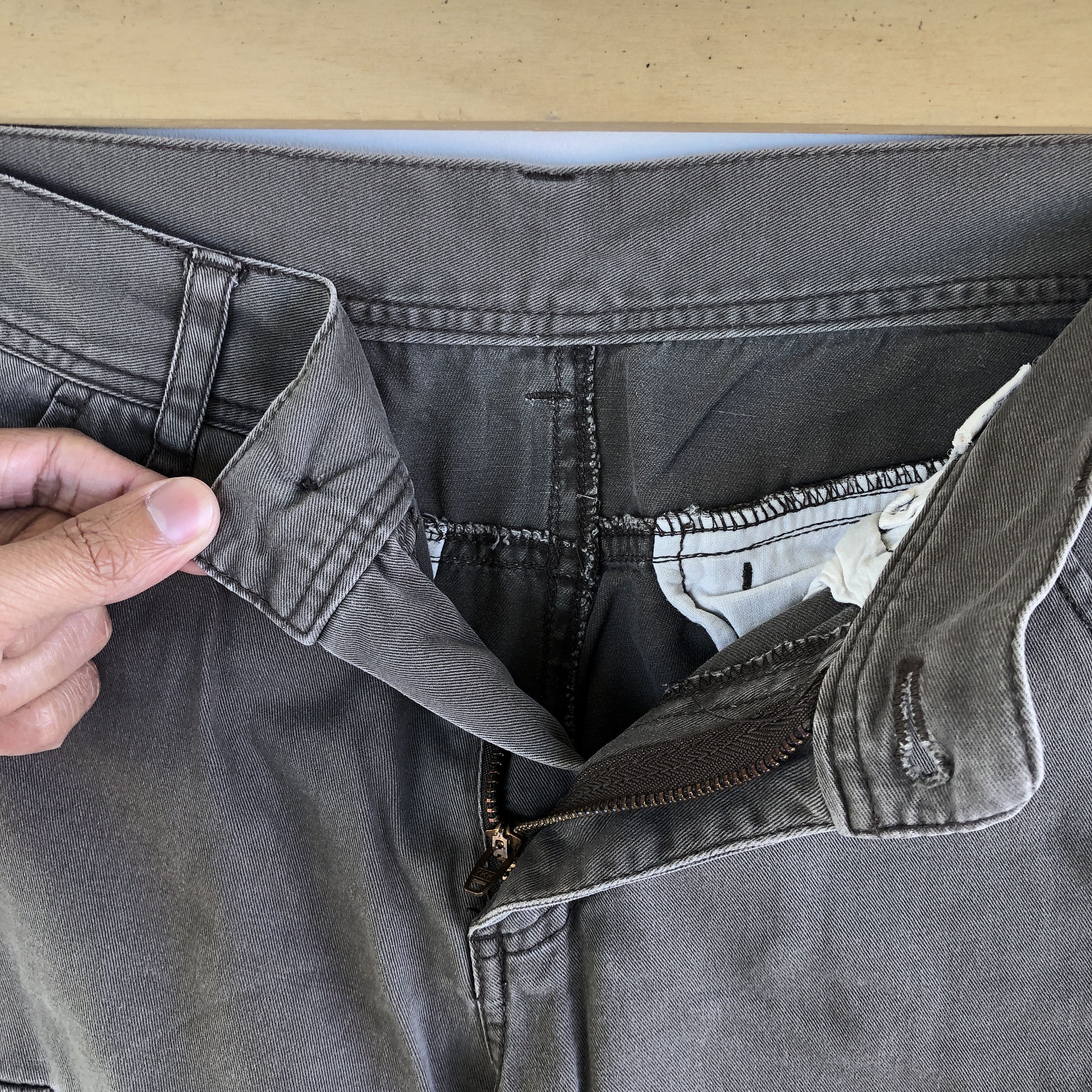 Japanese Brand × Vintage Vintage Japanese Cargo Pants Multi Pocket Tactical Trousers Size 26" / US 2 / IT 38 - 11 Thumbnail
