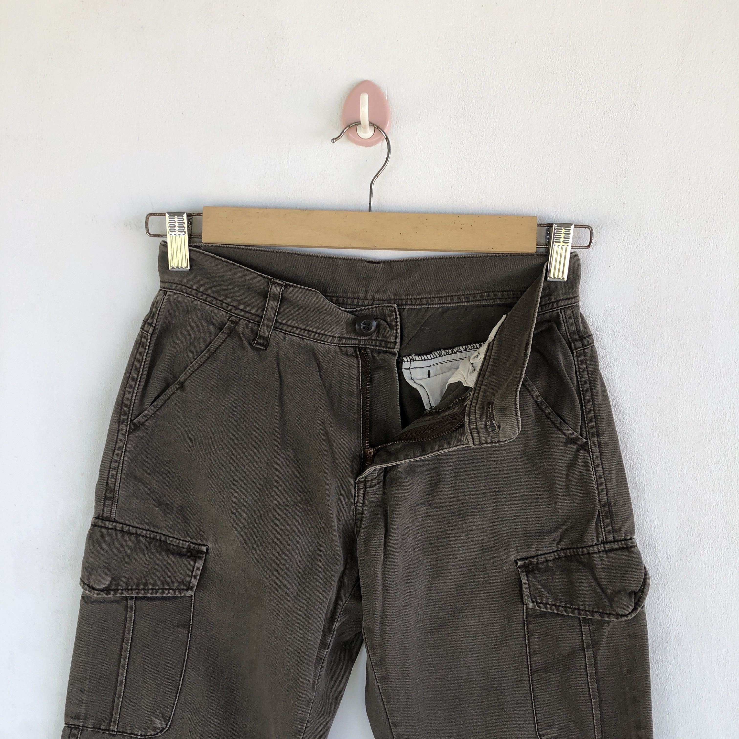 Japanese Brand × Vintage Vintage Japanese Cargo Pants Multi Pocket Tactical Trousers Size 26" / US 2 / IT 38 - 10 Thumbnail