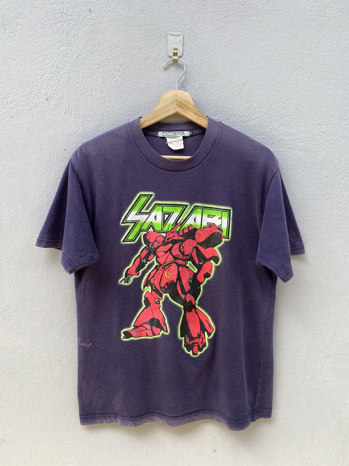 Anime 💥RARE💥VTG GUNDAM Universe MSN-04 “SAZABI” Neo Neon Bandai Ts Size US M / EU 48-50 / 2 - 1 Thumbnail