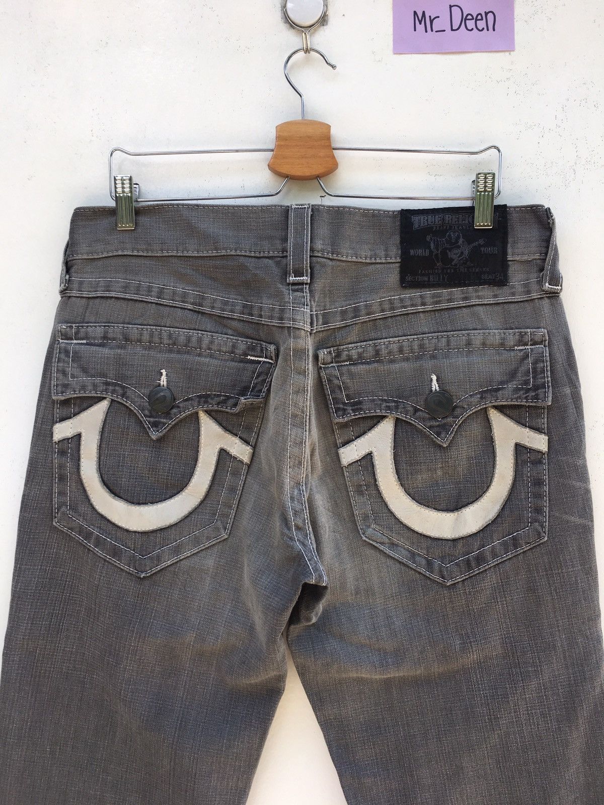 True Religion Vintage 90s True Religion Seasoned Denim /Jeans Size US 32 / EU 48 - 1 Thumbnail