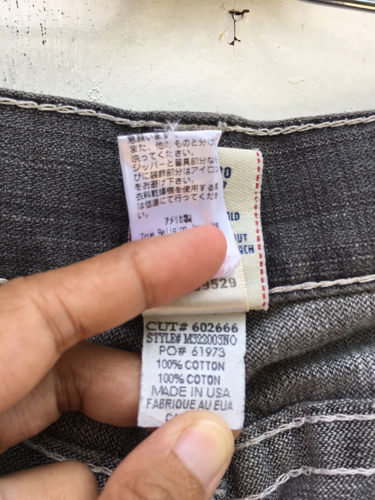 True Religion Vintage 90s True Religion Seasoned Denim /Jeans Size US 32 / EU 48 - 23 Thumbnail