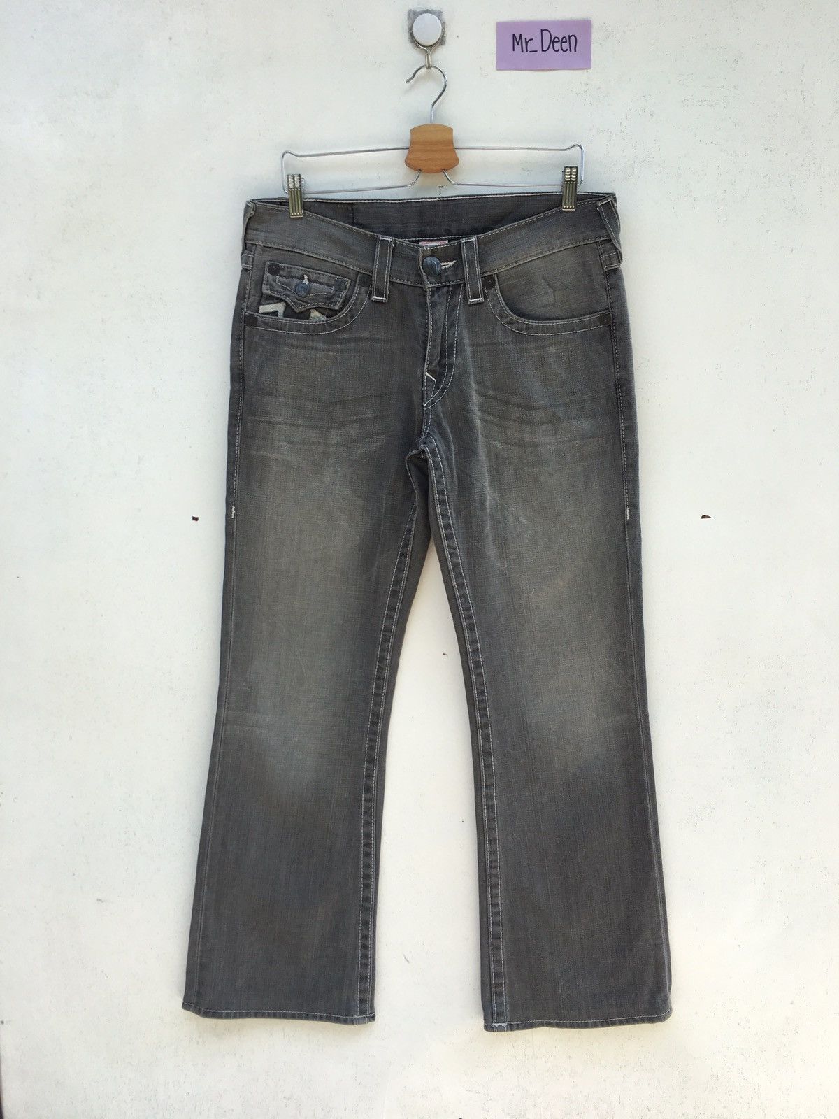 True Religion Vintage 90s True Religion Seasoned Denim /Jeans Size US 32 / EU 48 - 10 Thumbnail