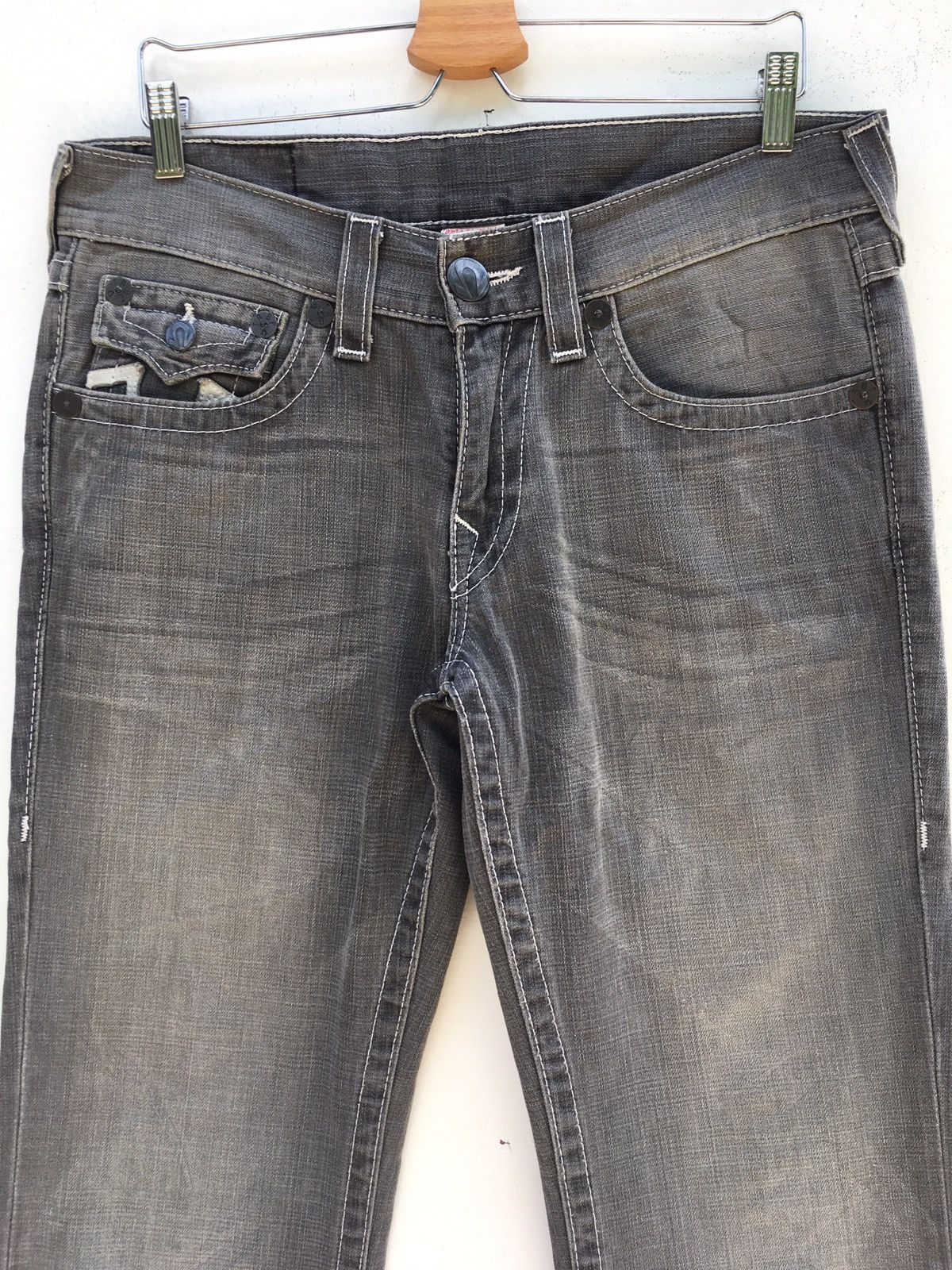 True Religion Vintage 90s True Religion Seasoned Denim /Jeans Size US 32 / EU 48 - 13 Thumbnail