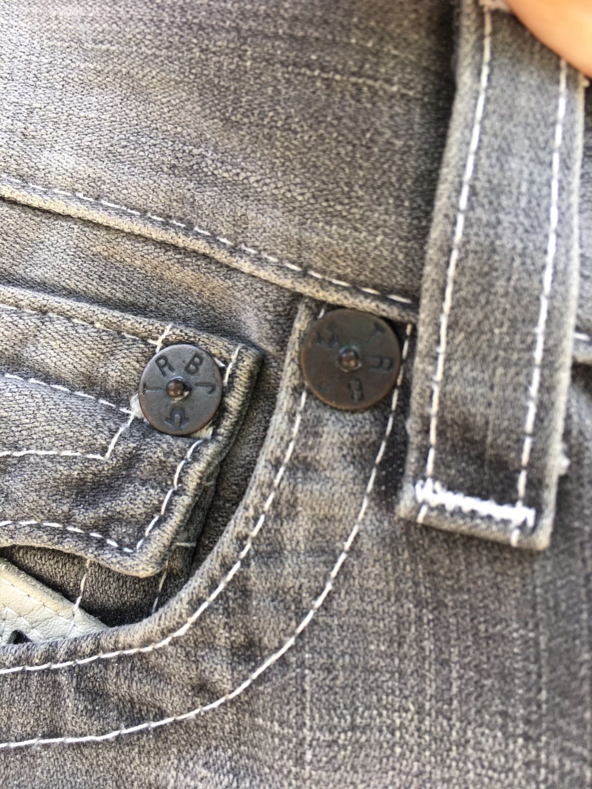 True Religion Vintage 90s True Religion Seasoned Denim /Jeans Size US 32 / EU 48 - 18 Thumbnail