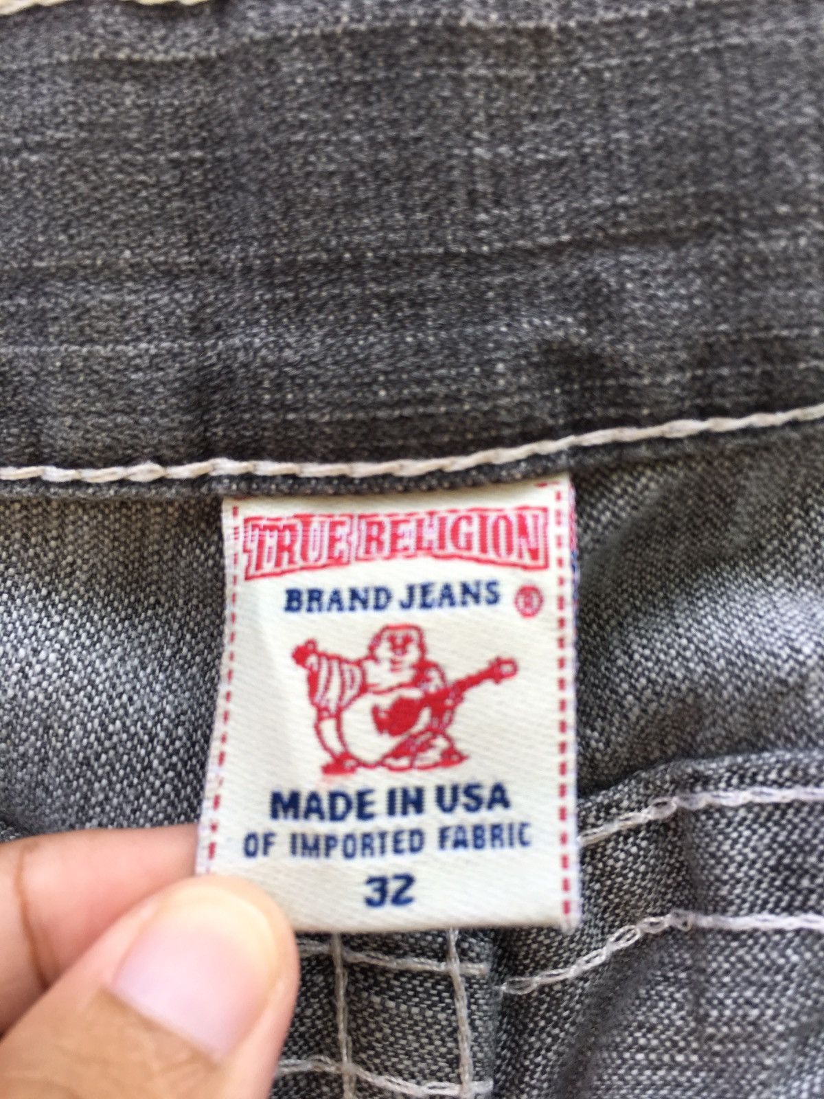True Religion Vintage 90s True Religion Seasoned Denim /Jeans Size US 32 / EU 48 - 20 Thumbnail