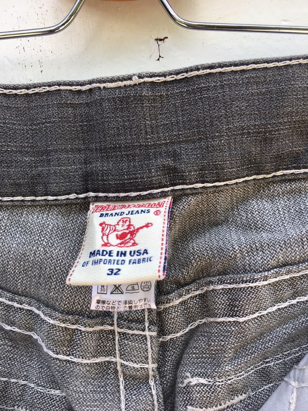 True Religion Vintage 90s True Religion Seasoned Denim /Jeans Size US 32 / EU 48 - 19 Thumbnail