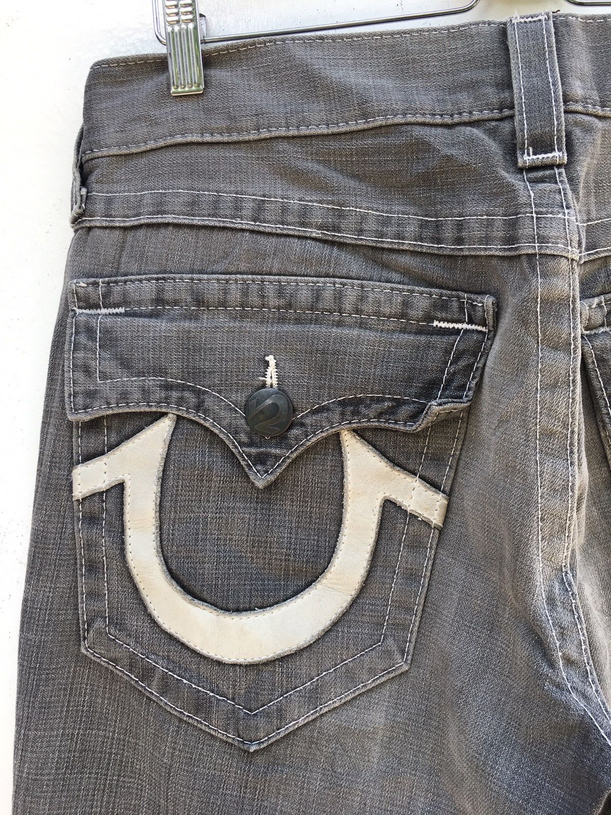 True Religion Vintage 90s True Religion Seasoned Denim /Jeans Size US 32 / EU 48 - 9 Thumbnail