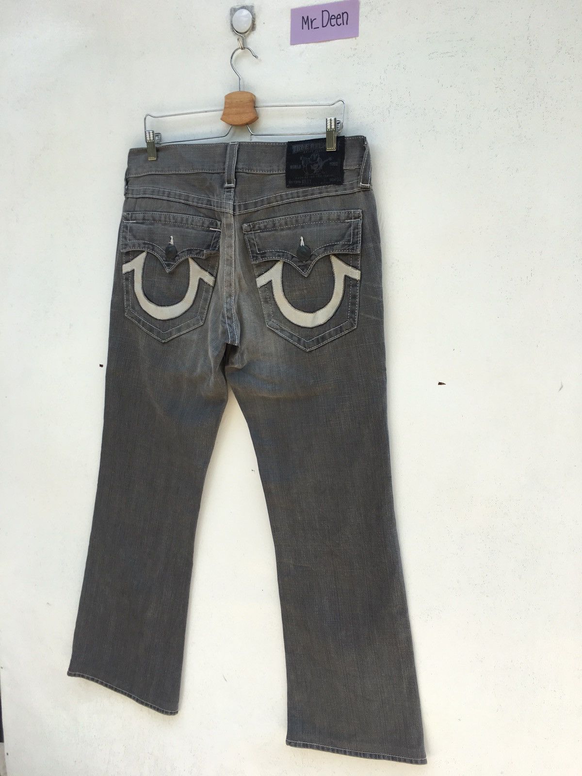 True Religion Vintage 90s True Religion Seasoned Denim /Jeans Size US 32 / EU 48 - 2 Thumbnail