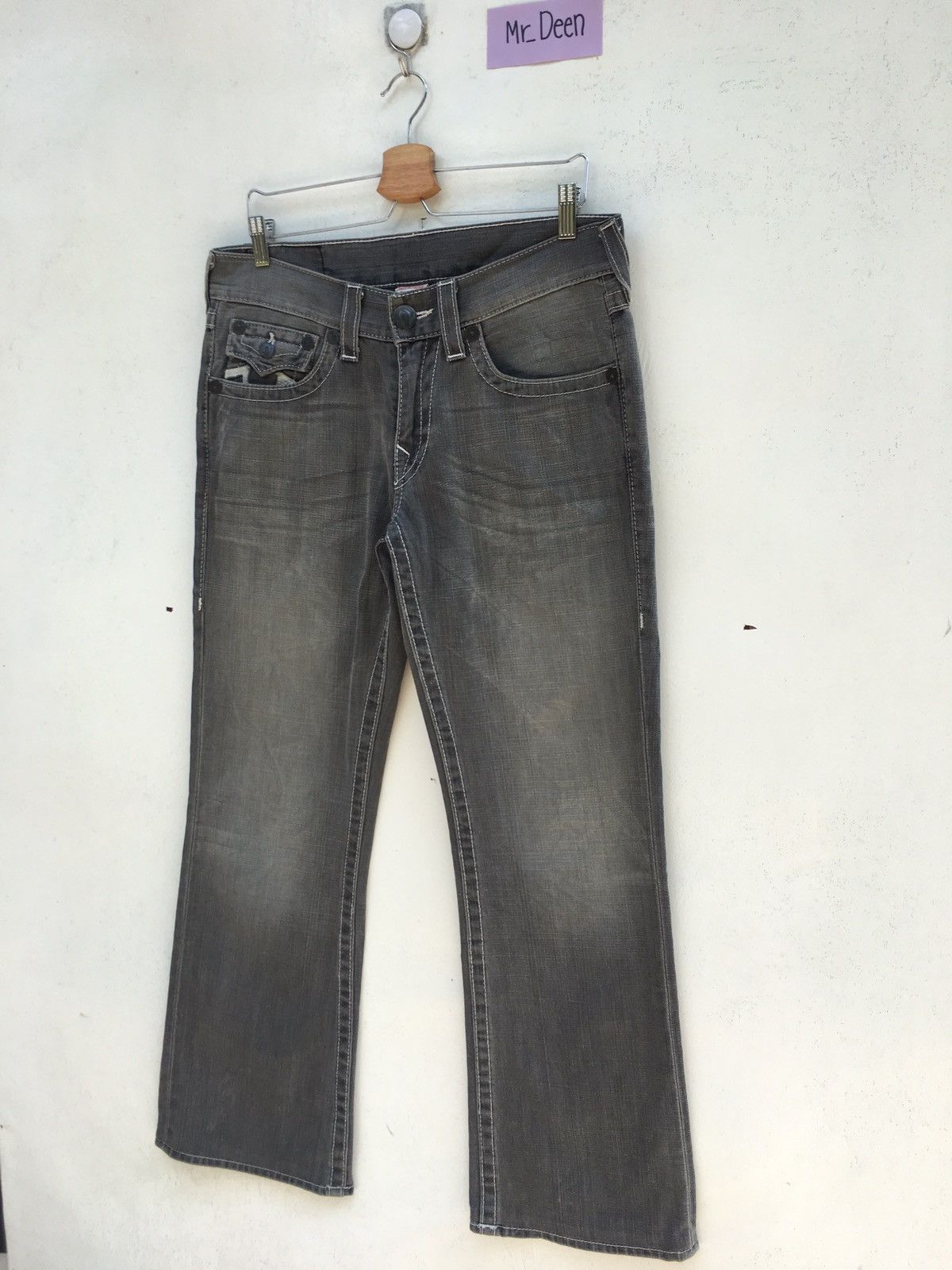 True Religion Vintage 90s True Religion Seasoned Denim /Jeans Size US 32 / EU 48 - 12 Thumbnail
