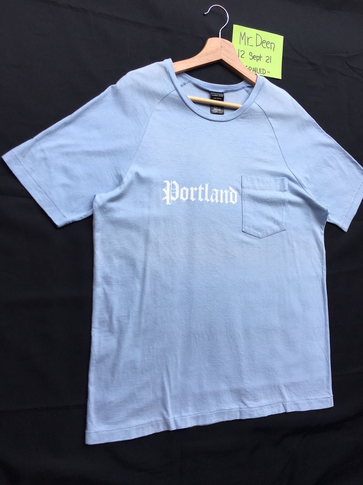 Number (N)ine Rare Number Nine Portland Pocket Tee by Takahiromiyashita Size US M / EU 48-50 / 2 - 2 Thumbnail