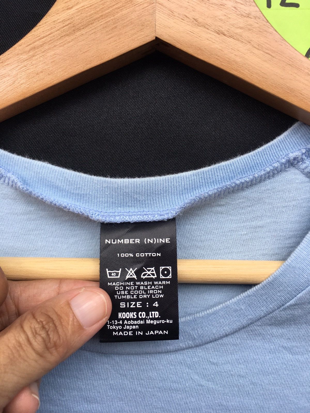 Number (N)ine Rare Number Nine Portland Pocket Tee by Takahiromiyashita Size US M / EU 48-50 / 2 - 8 Thumbnail