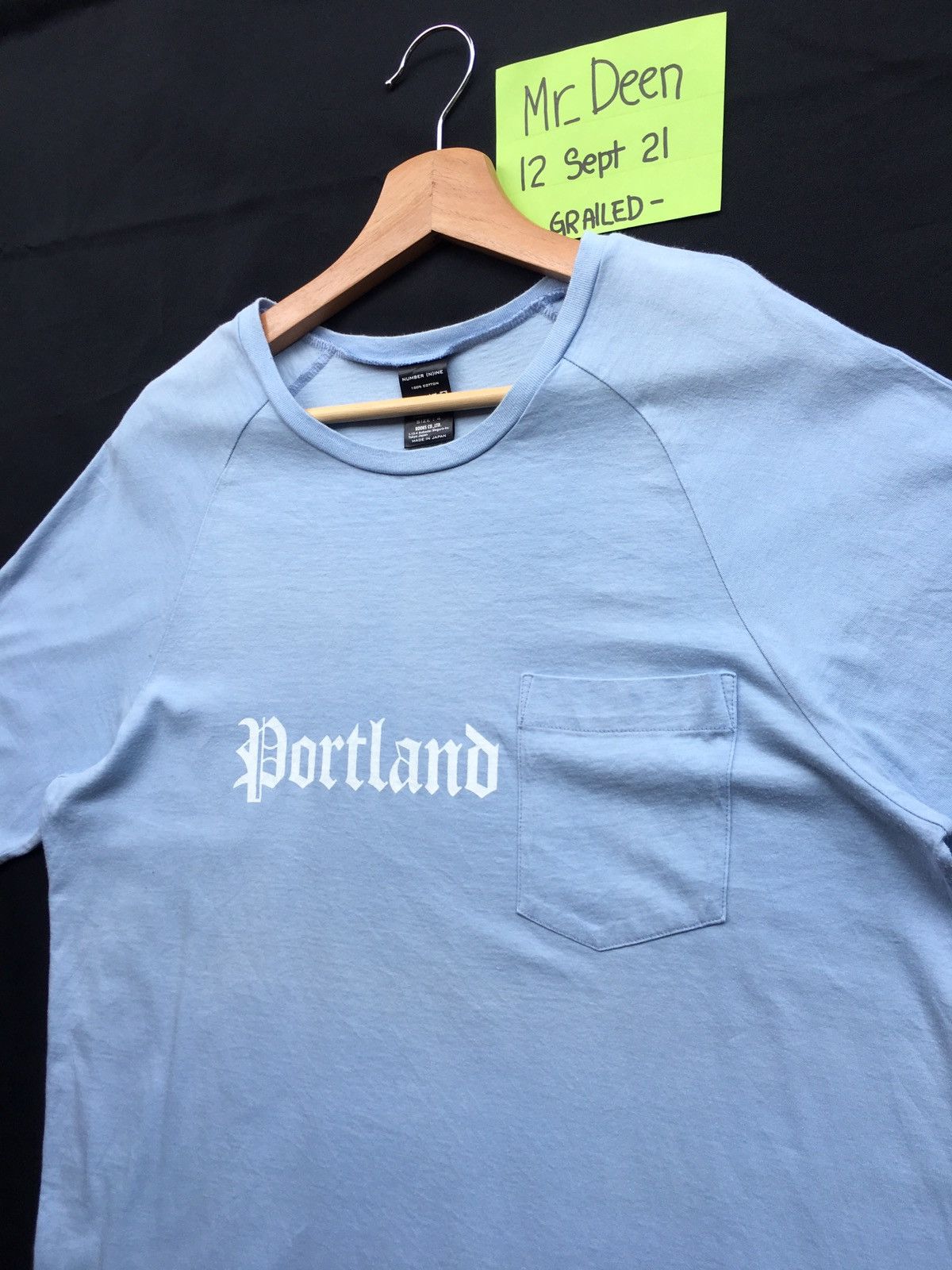 Number (N)ine Rare Number Nine Portland Pocket Tee by Takahiromiyashita Size US M / EU 48-50 / 2 - 6 Thumbnail