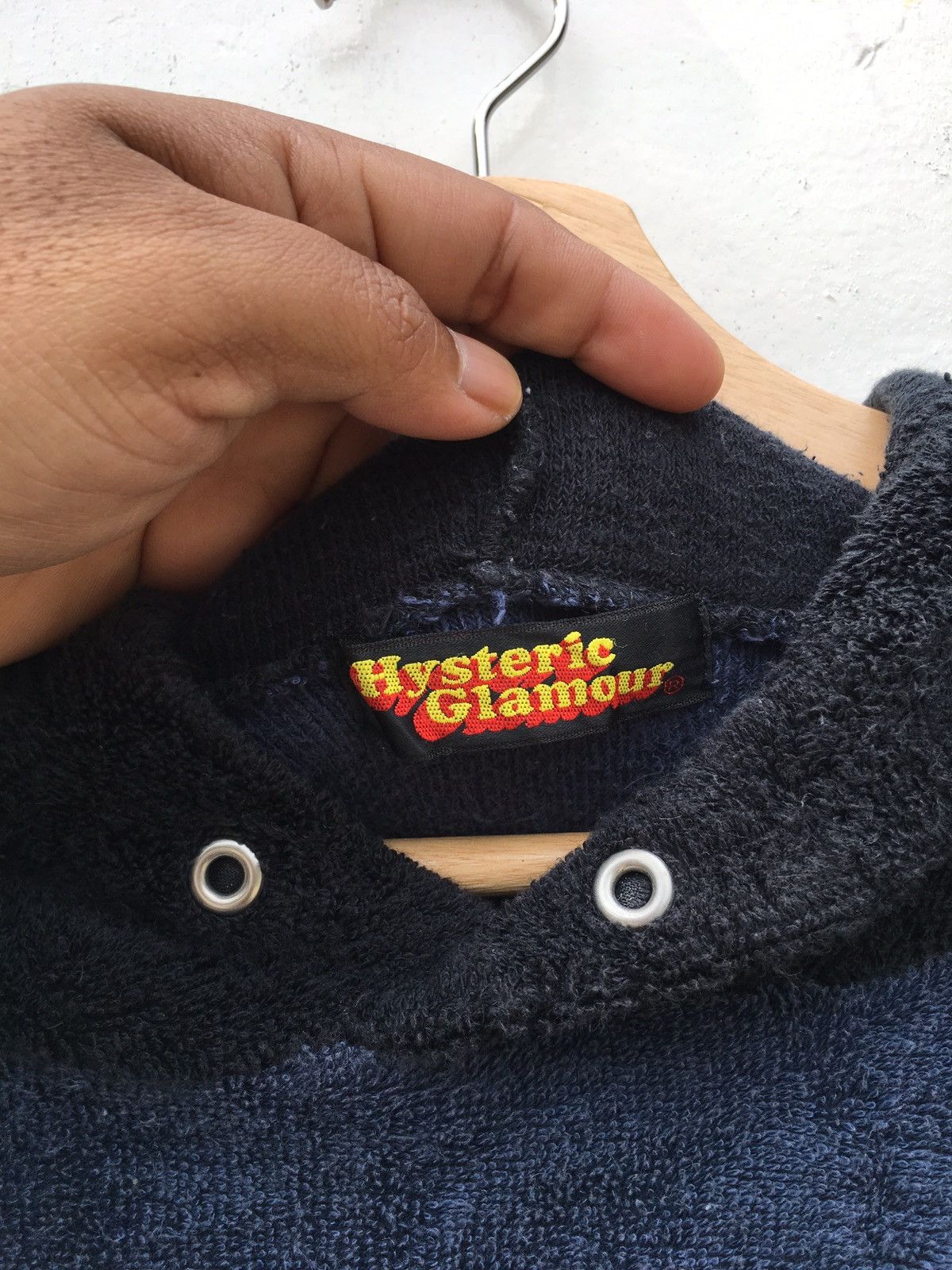 Hysteric Glamour Vtg Rare Hysteric Glamour Hoodie with furry like material Size US S / EU 44-46 / 1 - 9 Thumbnail