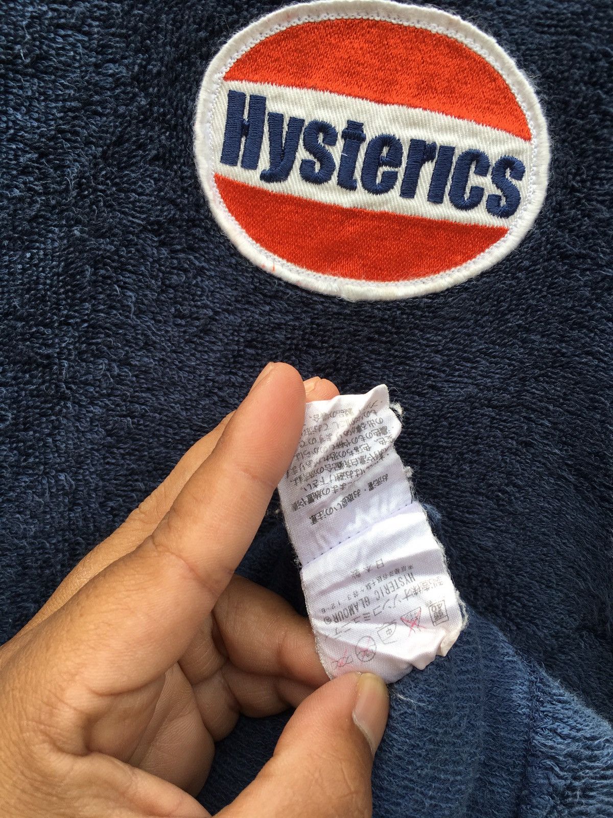 Hysteric Glamour Vtg Rare Hysteric Glamour Hoodie with furry like material Size US S / EU 44-46 / 1 - 11 Thumbnail