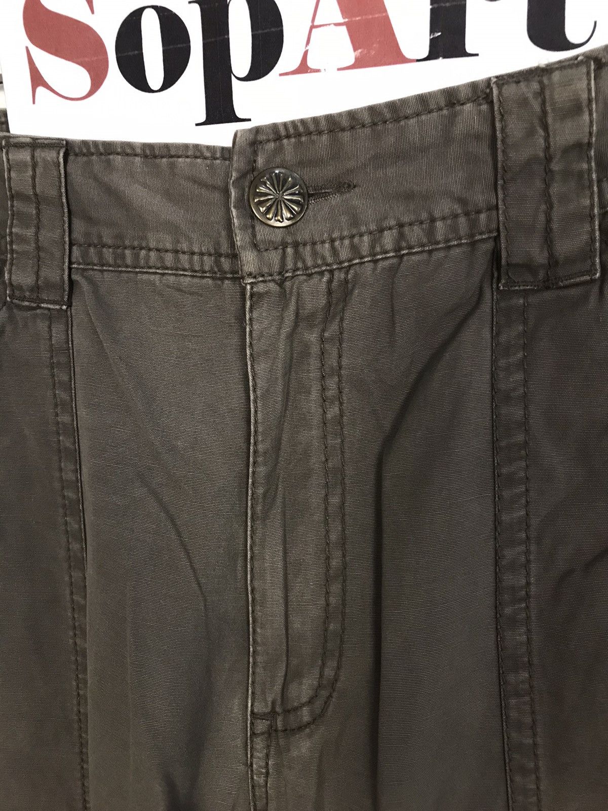 Japanese Brand × Vintage Vintage JapaneseBrand Cargo Pants Style Size US 36 / EU 52 - 6 Thumbnail