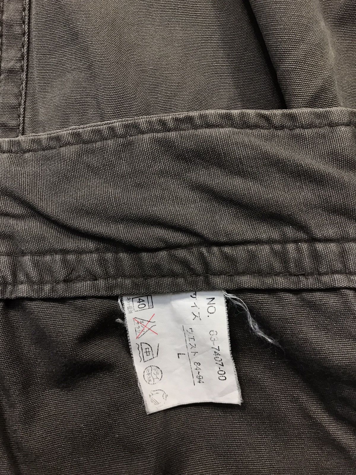 Japanese Brand × Vintage Vintage JapaneseBrand Cargo Pants Style Size US 36 / EU 52 - 11 Thumbnail
