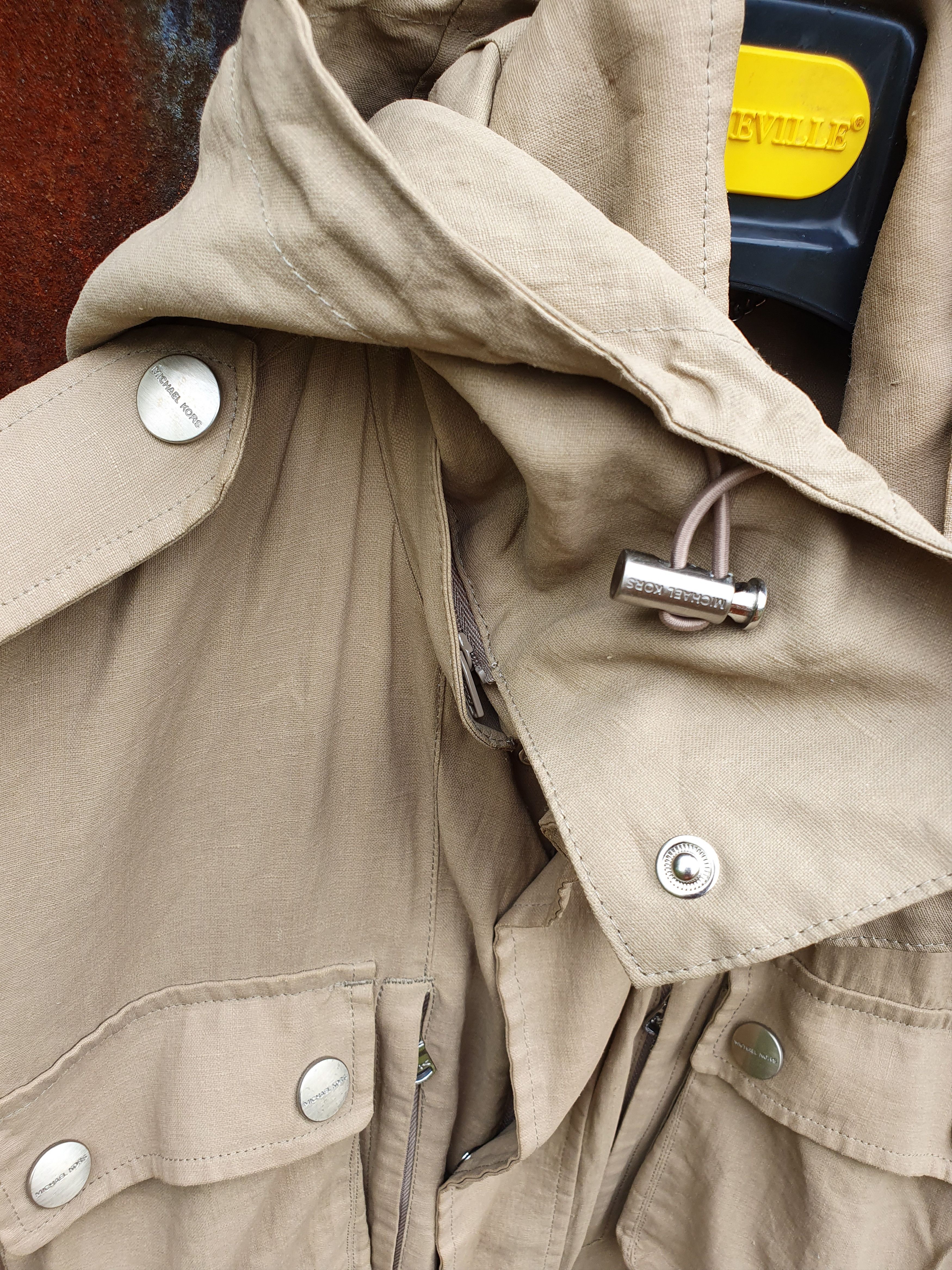 Michael Kors Waxed Linen Michael Kors Military Parka Size US M / EU 48-50 / 2 - 8 Thumbnail