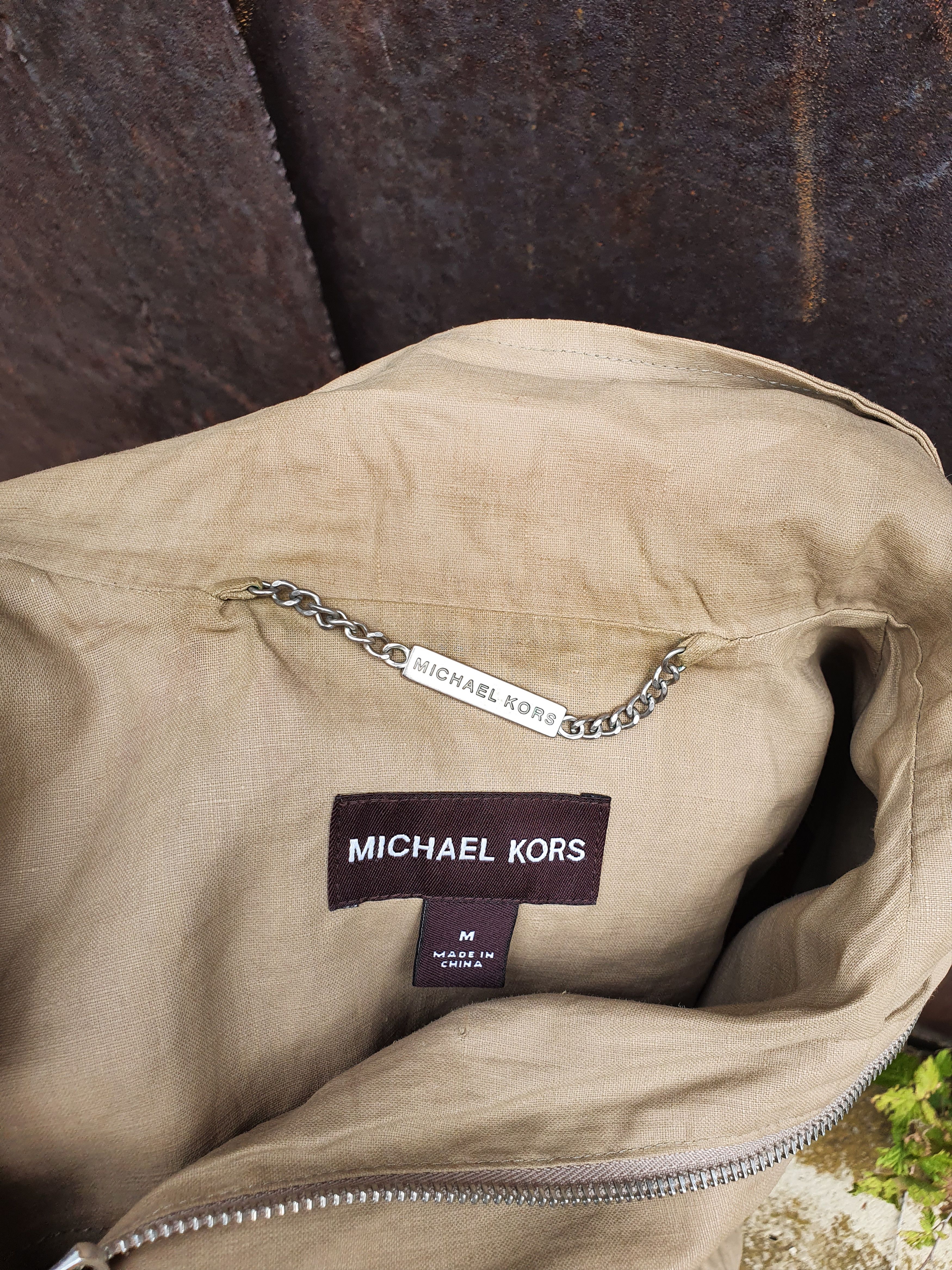 Michael Kors Waxed Linen Michael Kors Military Parka Size US M / EU 48-50 / 2 - 6 Thumbnail