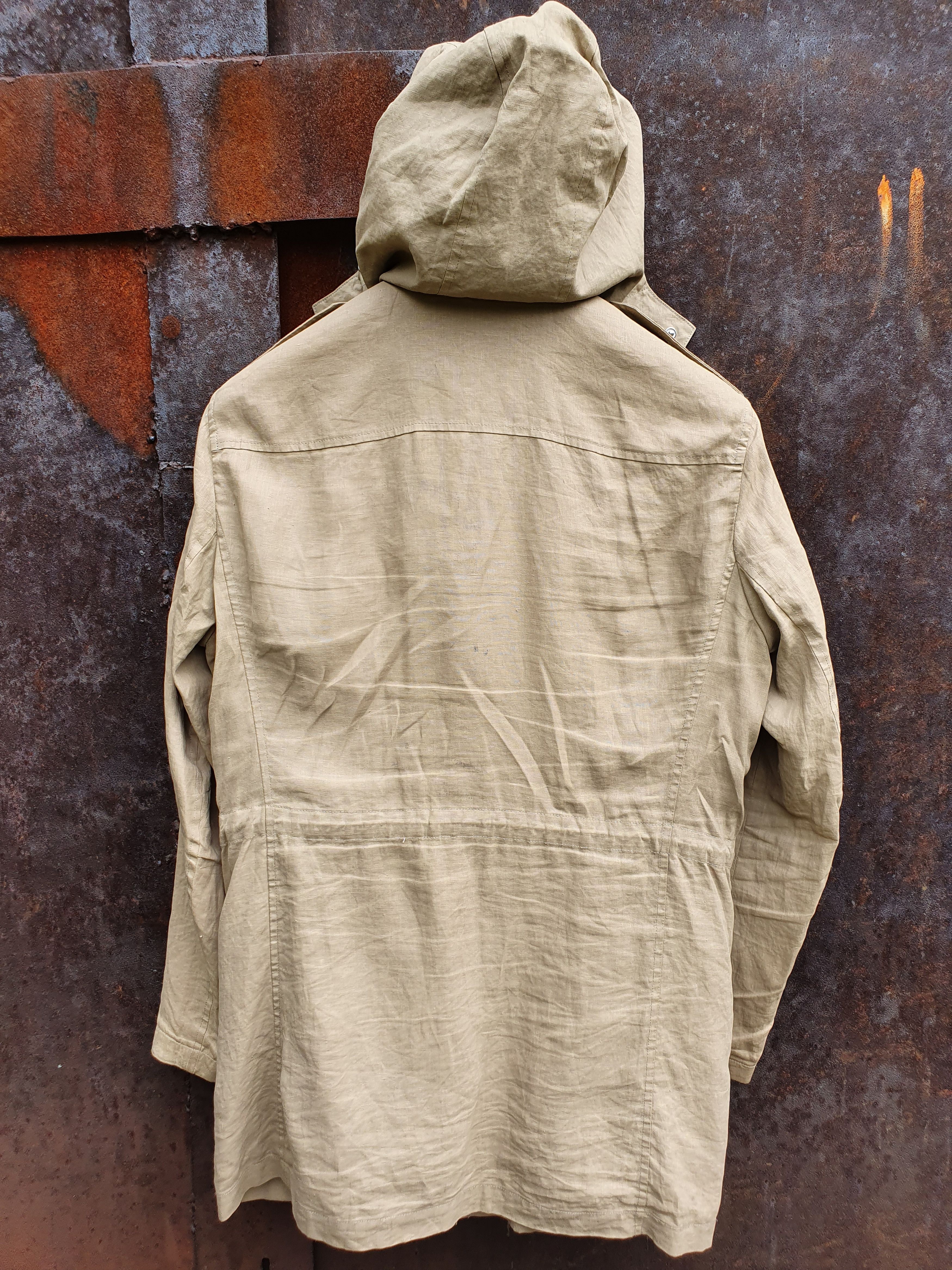 Michael Kors Waxed Linen Michael Kors Military Parka Size US M / EU 48-50 / 2 - 5 Thumbnail