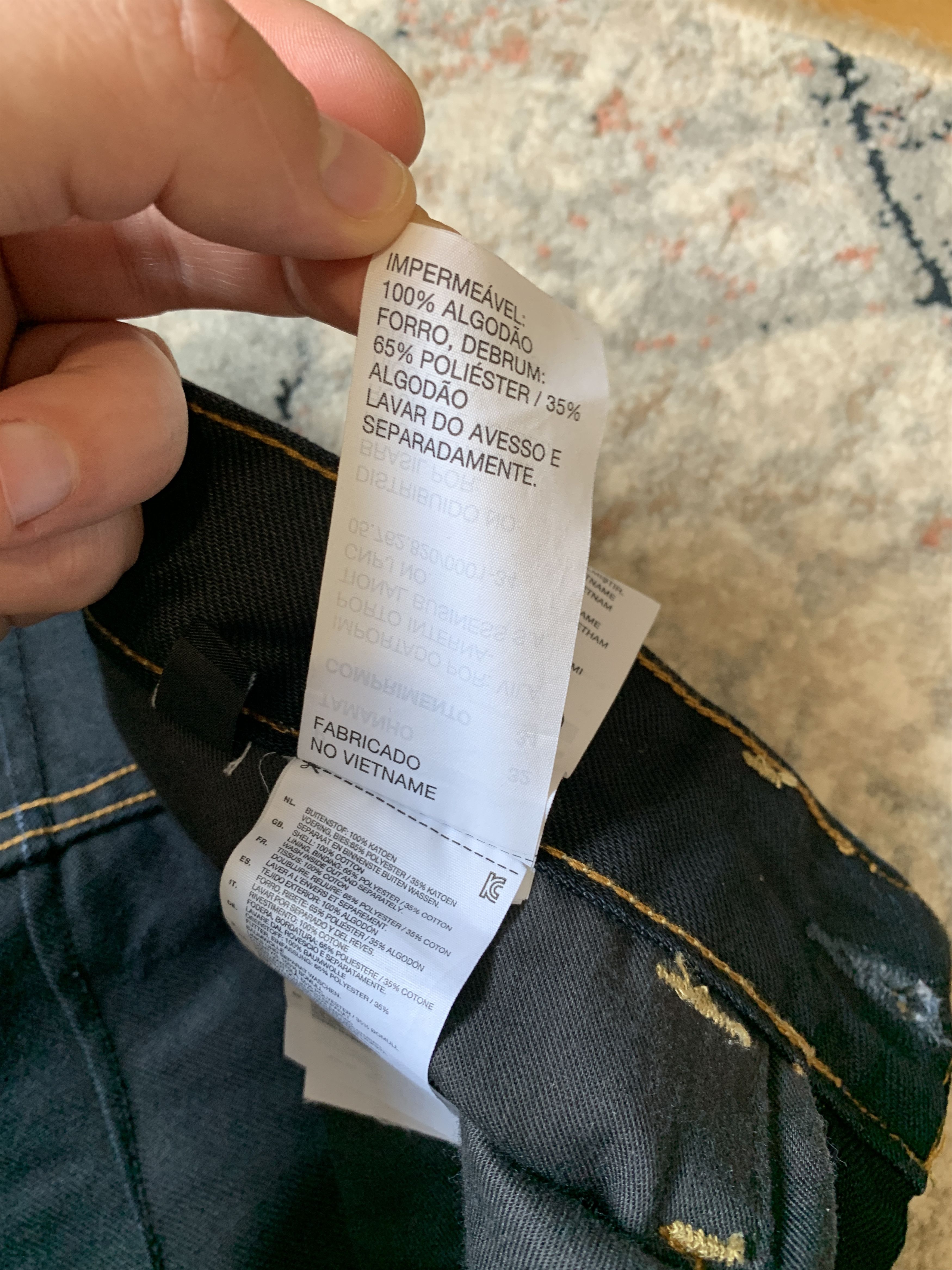 G-Star G-Star Raw Denim Tapered Jeans 32x34 - Dark Indigo Size US 32 / EU 48 - 11 Thumbnail