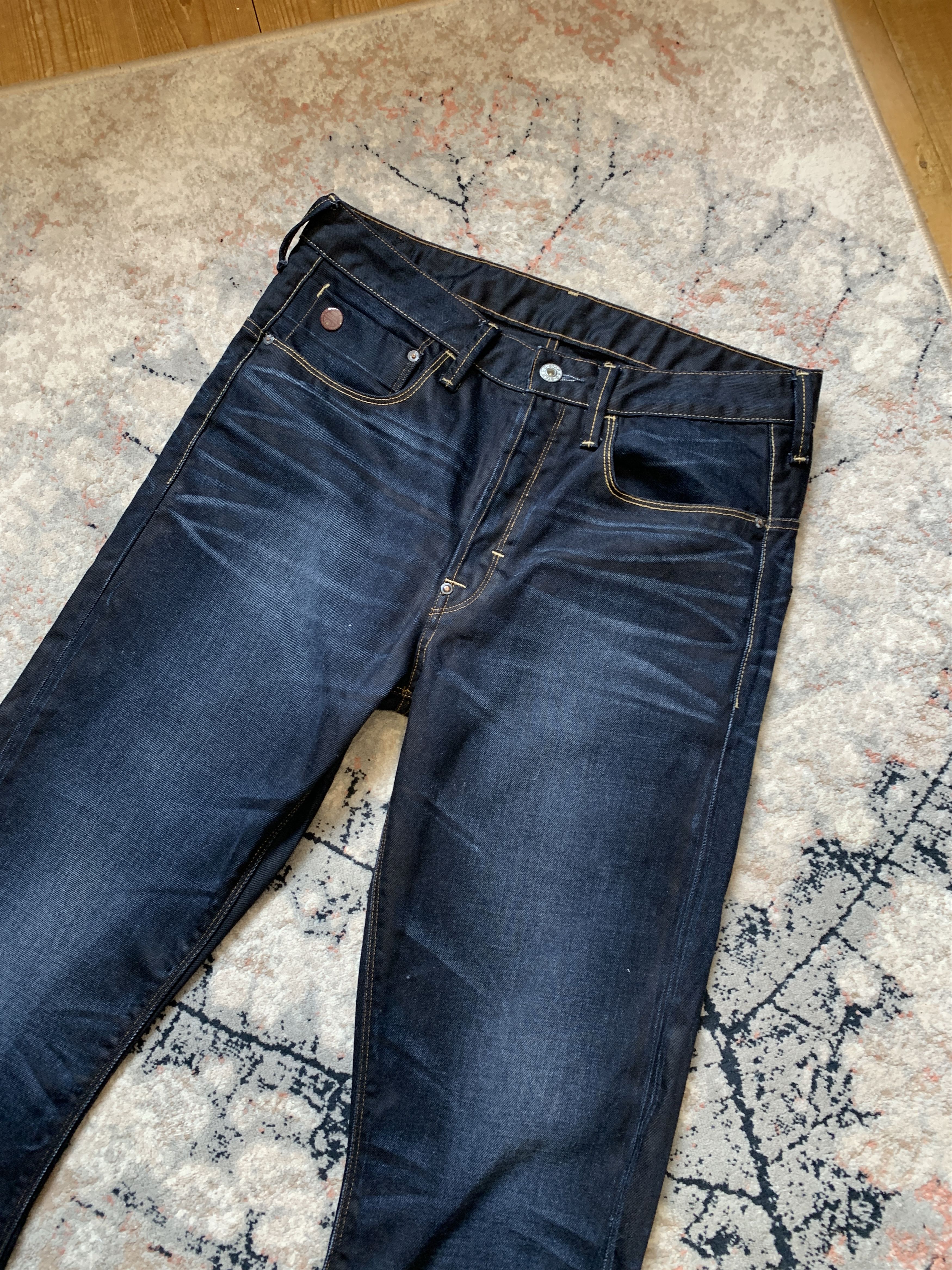G-Star G-Star Raw Denim Tapered Jeans 32x34 - Dark Indigo Size US 32 / EU 48 - 4 Thumbnail