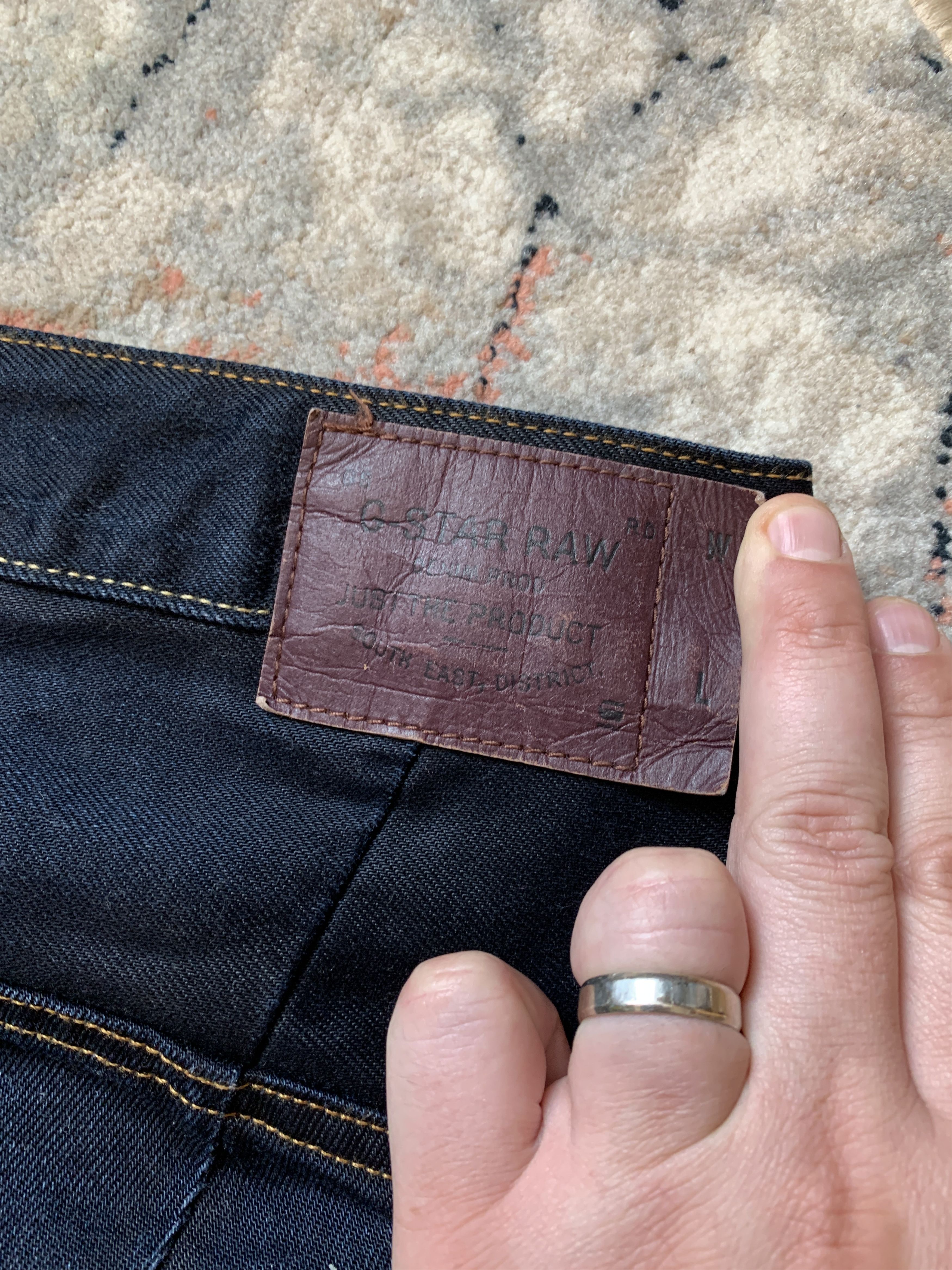 G-Star G-Star Raw Denim Tapered Jeans 32x34 - Dark Indigo Size US 32 / EU 48 - 18 Thumbnail