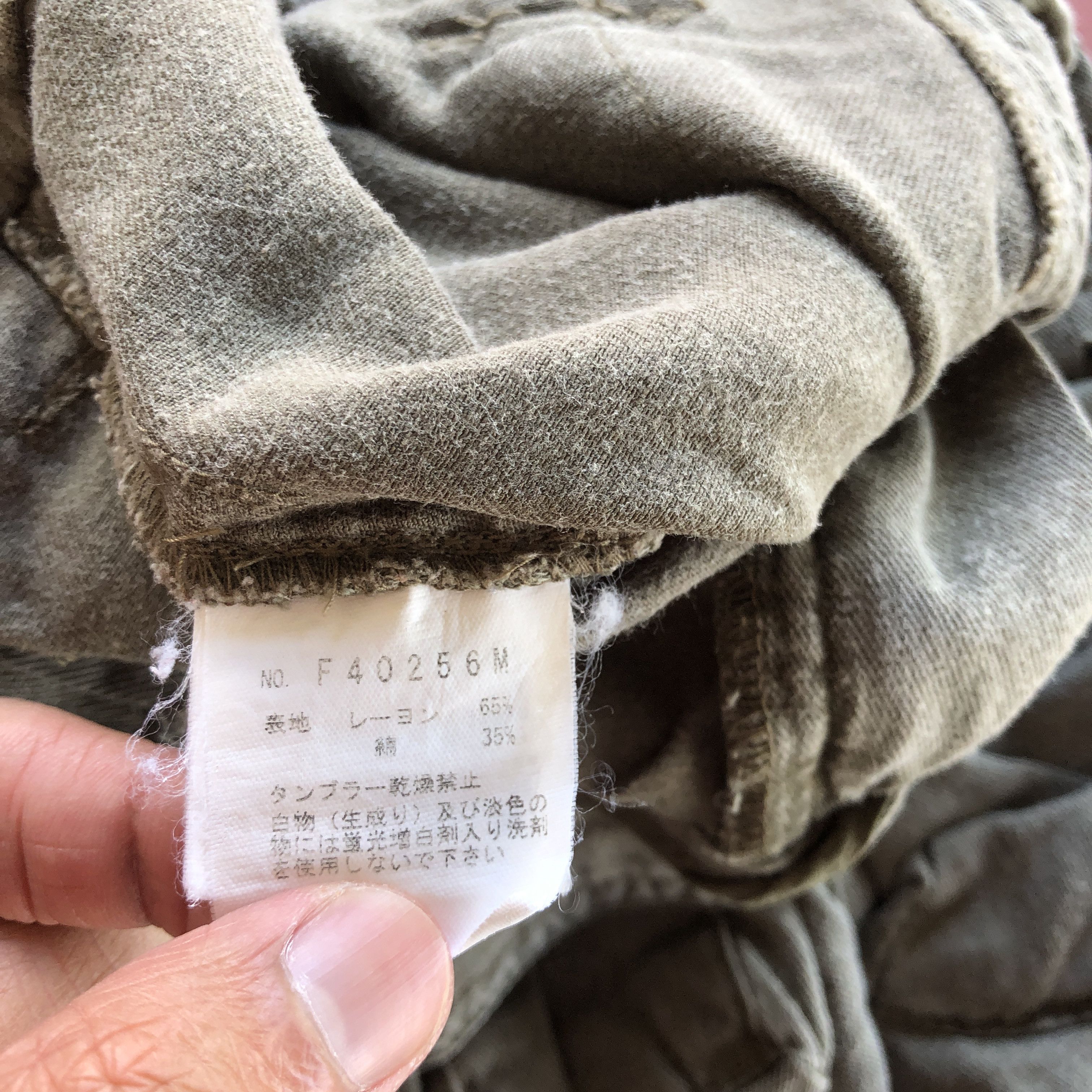 Japanese Brand × Vintage Japanese Cargo Pants Crazy Multi Pocket Fatigue Trousers Size 28" / US 6 / IT 42 - 11 Thumbnail
