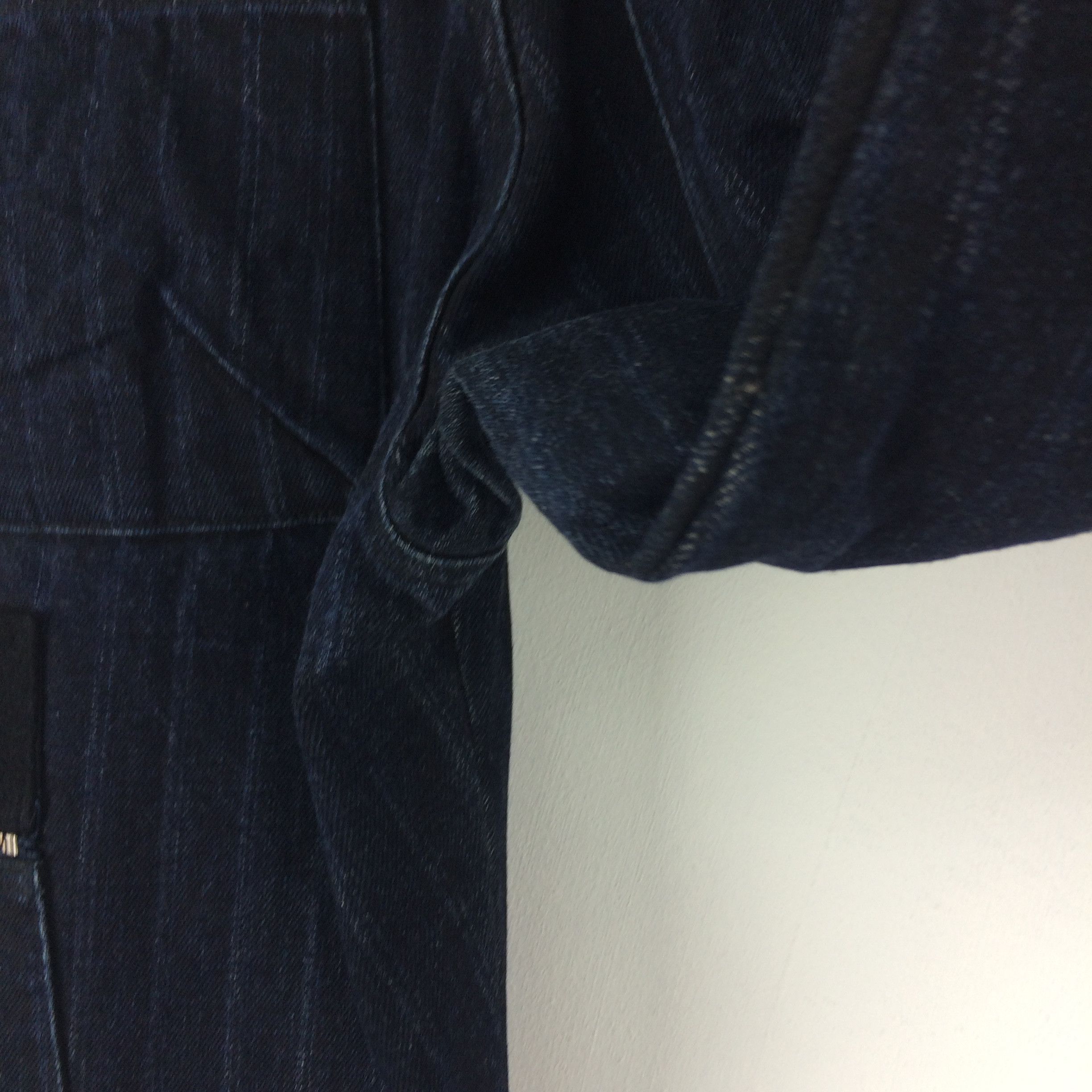 Boycott × Japanese Brand X57 JAPAN BOYCOTT STRIPED DENIM CARGO FLARED PANTS Size US 32 / EU 48 - 6 Thumbnail