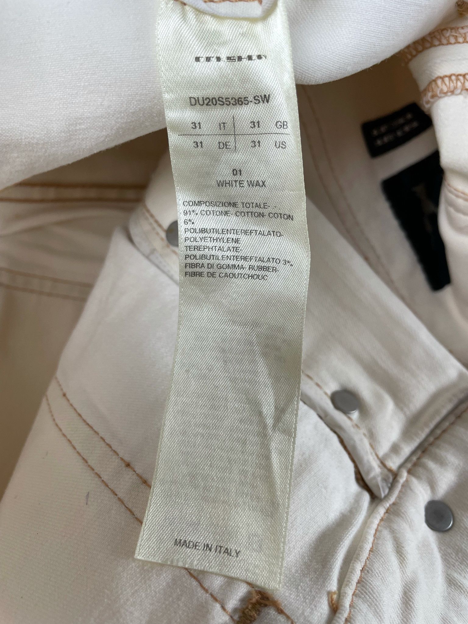 Rick Owens × Rick Owens Drkshdw 🔥65% OFF🔥 [SALE] Rick Owens Cargo Waxed Cropped Jeans Size US 31 - 14 Thumbnail