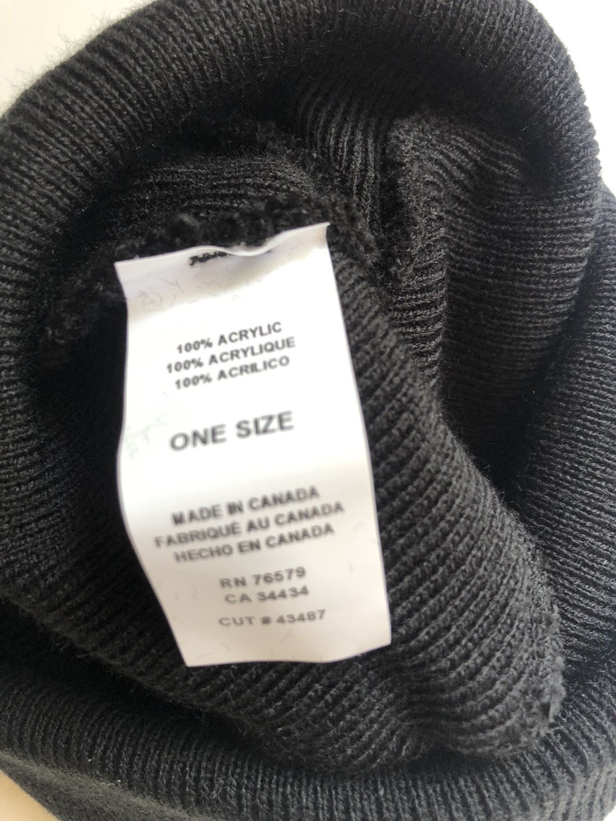 Santa Cruz Skateboards VINTAGE SantaCruz Beanie BLACK Size ONE SIZE - 3 Thumbnail