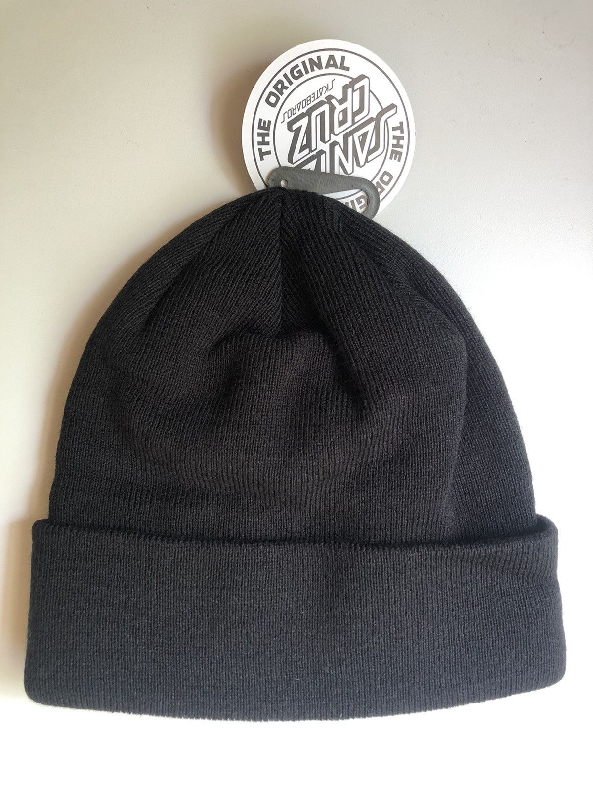 Santa Cruz Skateboards VINTAGE SantaCruz Beanie BLACK Size ONE SIZE - 2 Thumbnail