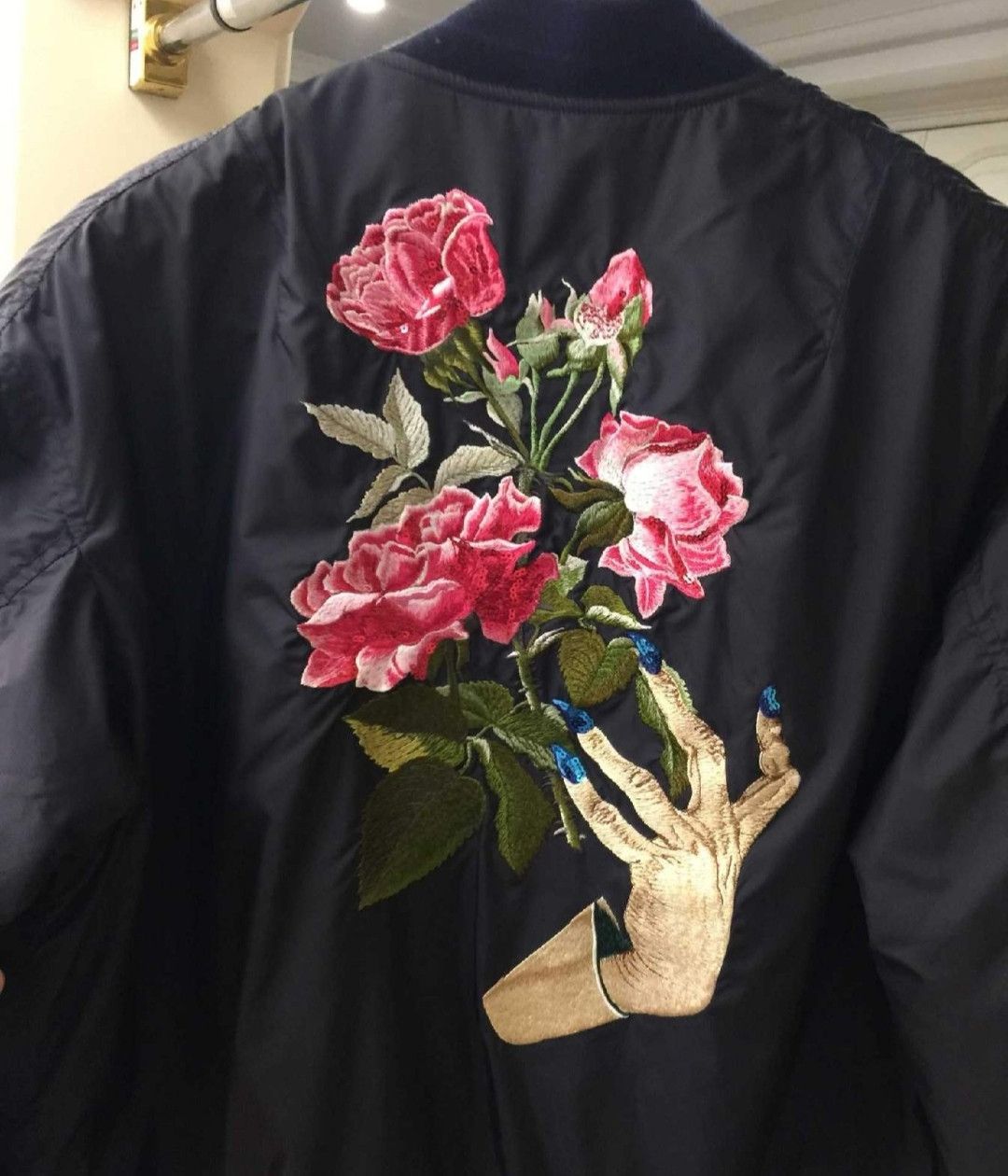 Under Cover Embroidered Rose Jacket