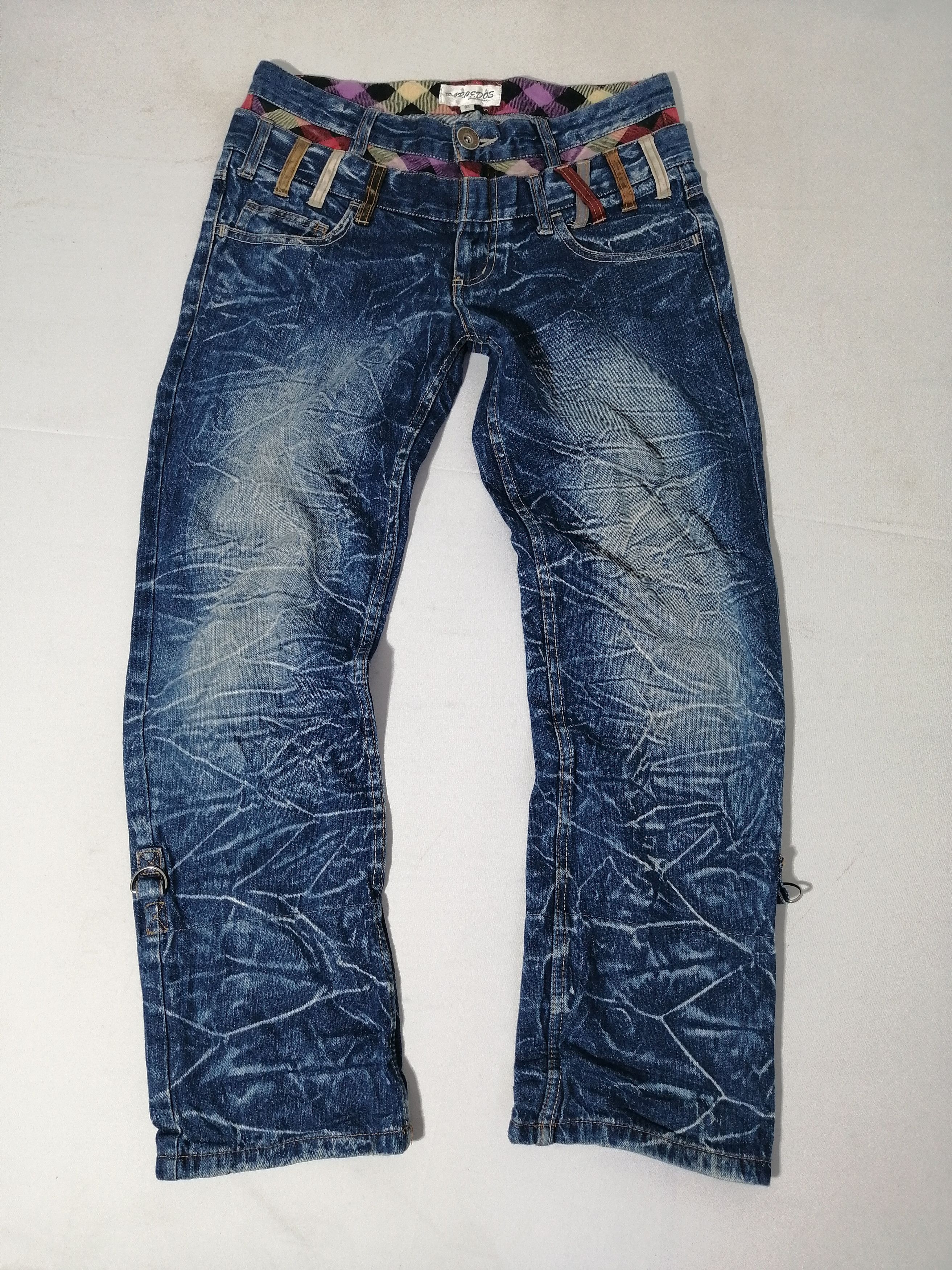 Barcedos Exchange Nice Design Double Waist Denim Jeans