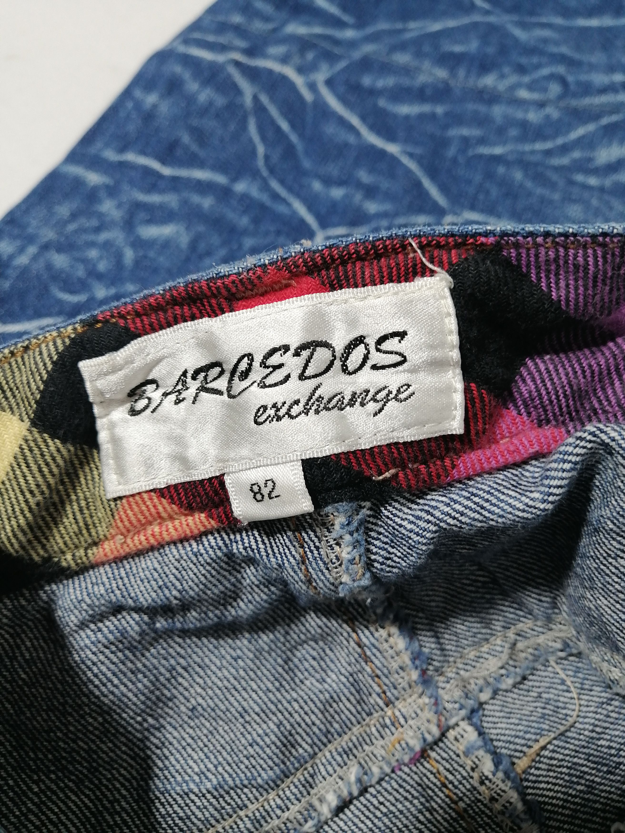 Designer × Japanese Brand Barcedos Exchange Nice Design Double Waist Denim Jeans Size US 30 / EU 46 - 5 Thumbnail