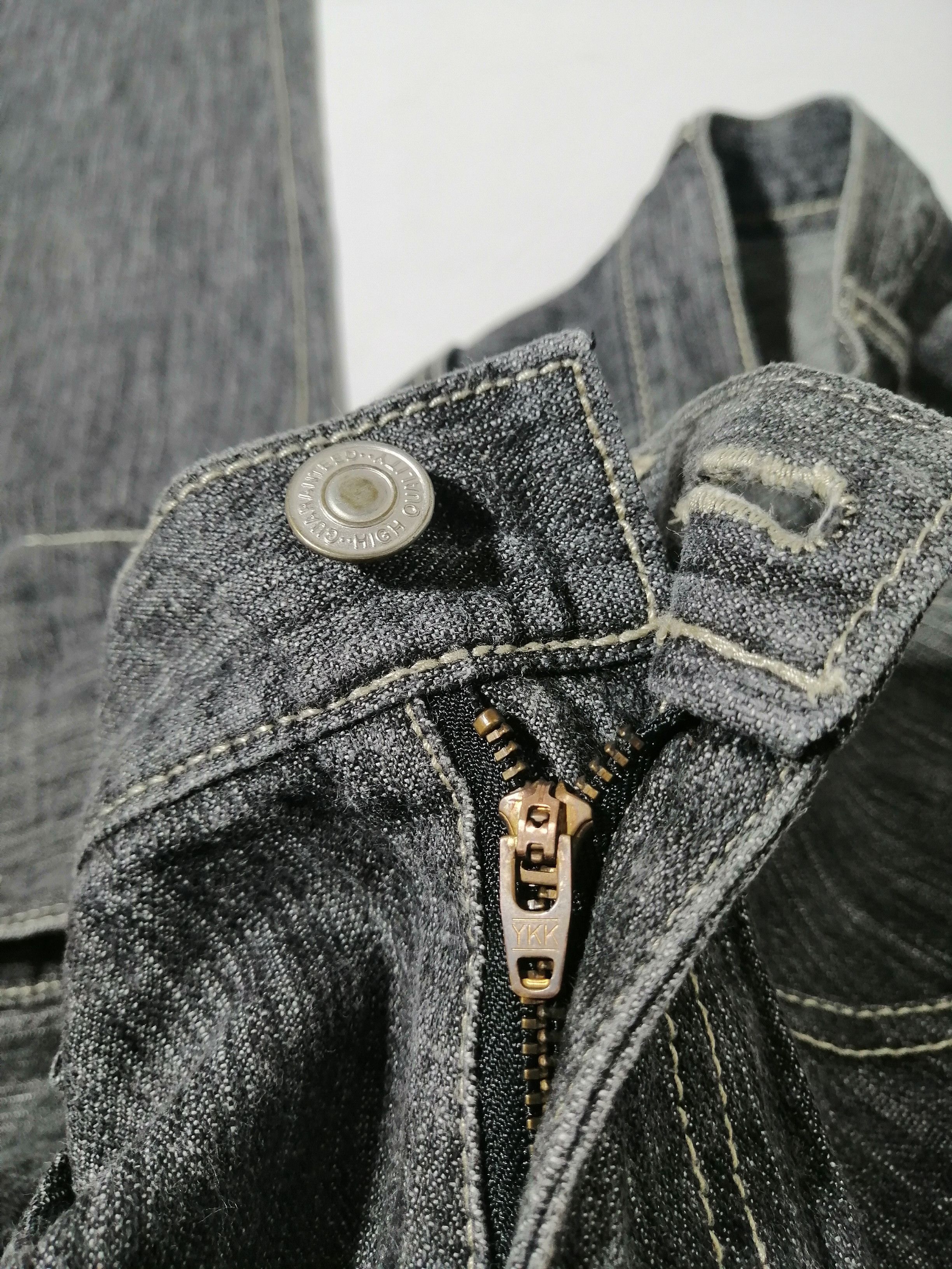 Designer × Japanese Brand Wild Khakis Nice Cut Denim Jeans Size US 32 / EU 48 - 6 Thumbnail