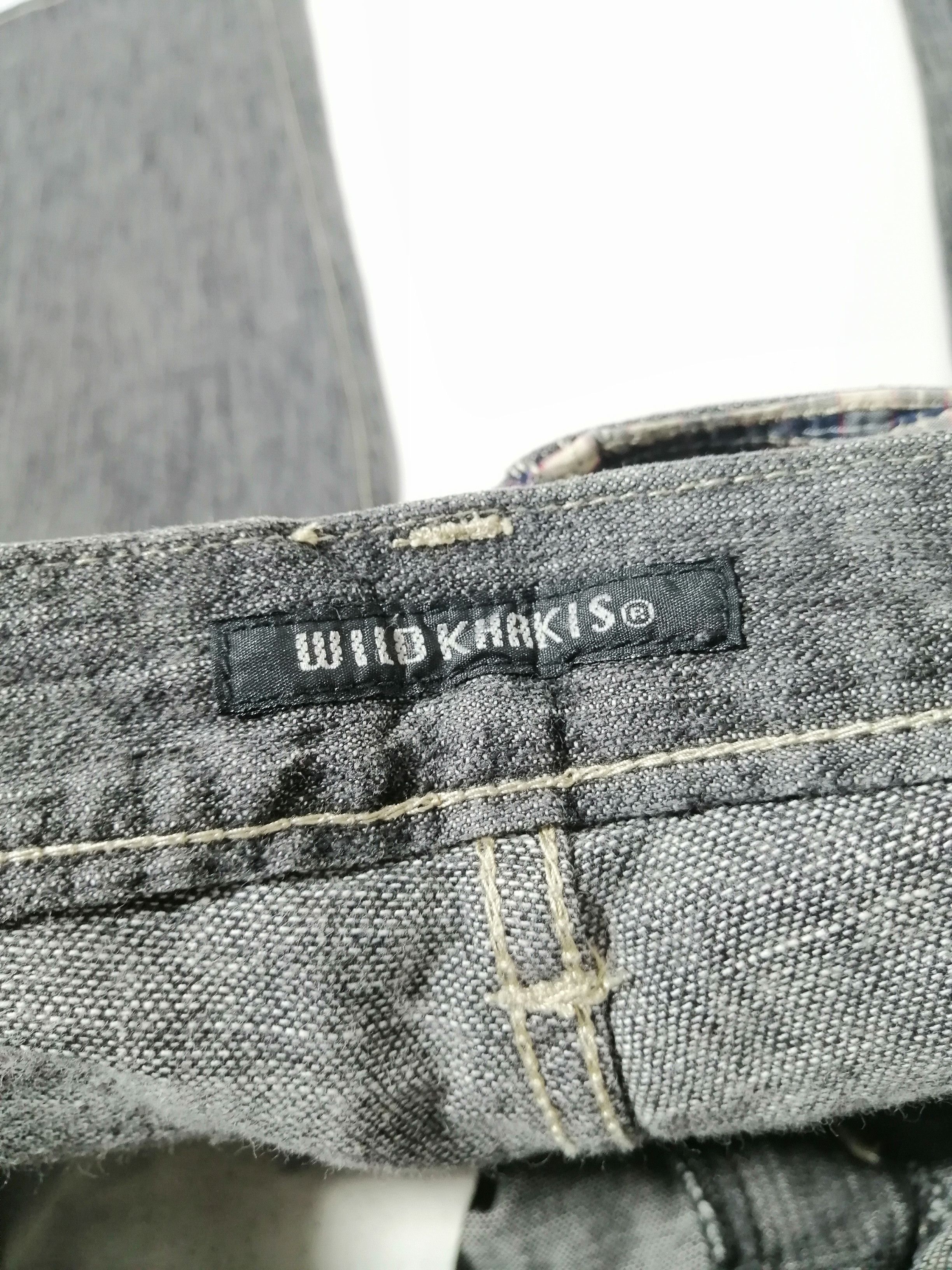Designer × Japanese Brand Wild Khakis Nice Cut Denim Jeans Size US 32 / EU 48 - 7 Thumbnail