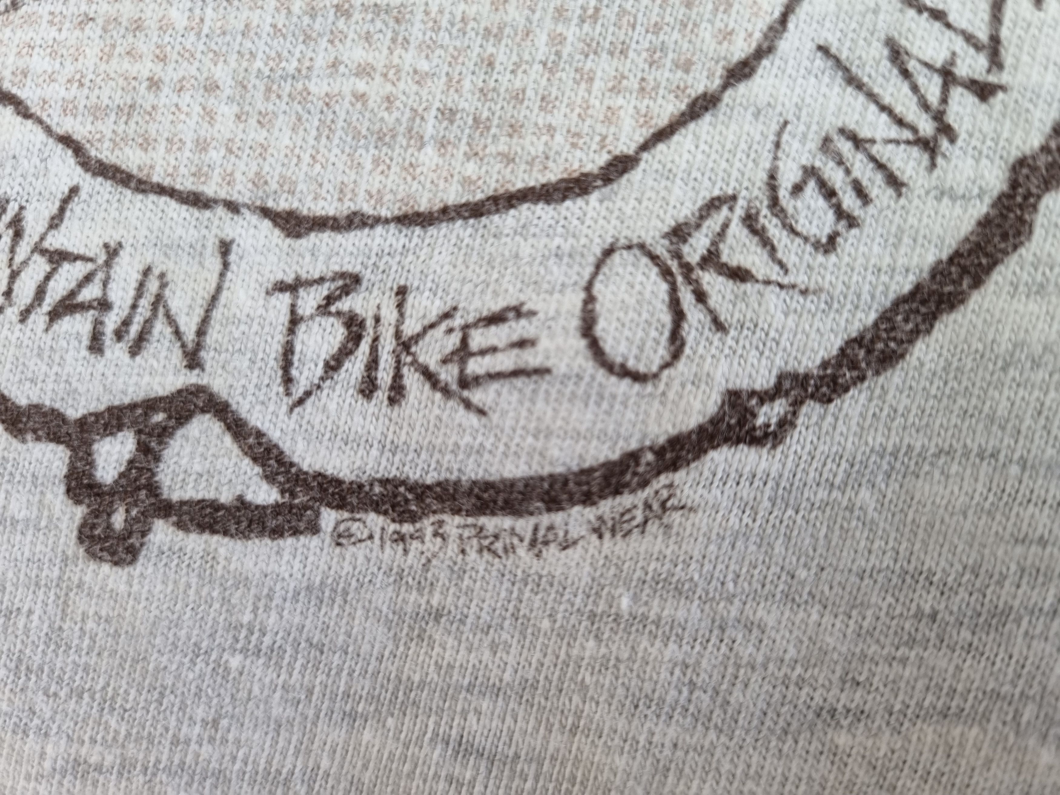 Only The Blind 90s PRIMAL Skeleton Bike Very rare Print tee shirt Size US L / EU 52-54 / 3 - 11 Thumbnail