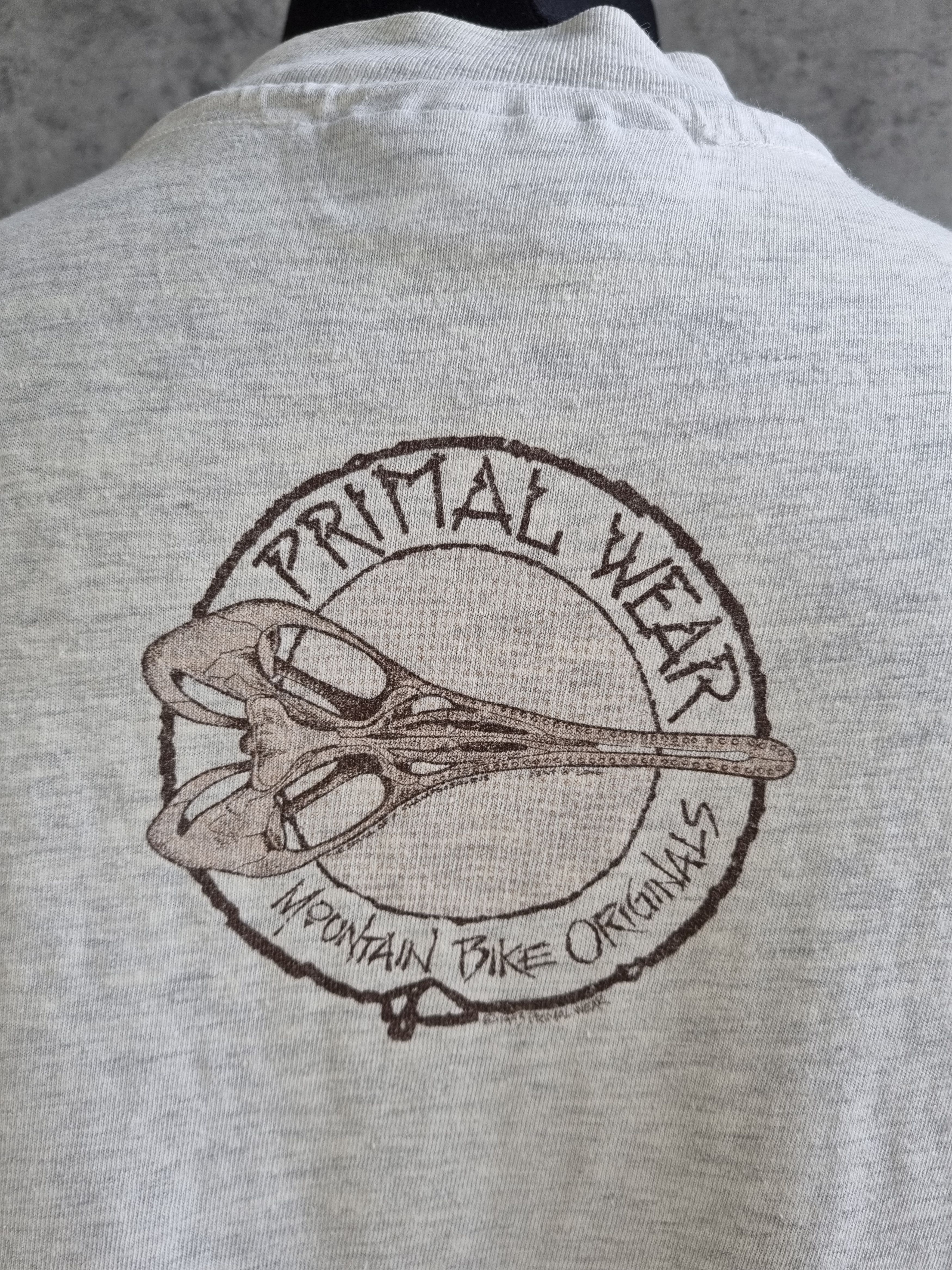 Only The Blind 90s PRIMAL Skeleton Bike Very rare Print tee shirt Size US L / EU 52-54 / 3 - 13 Thumbnail