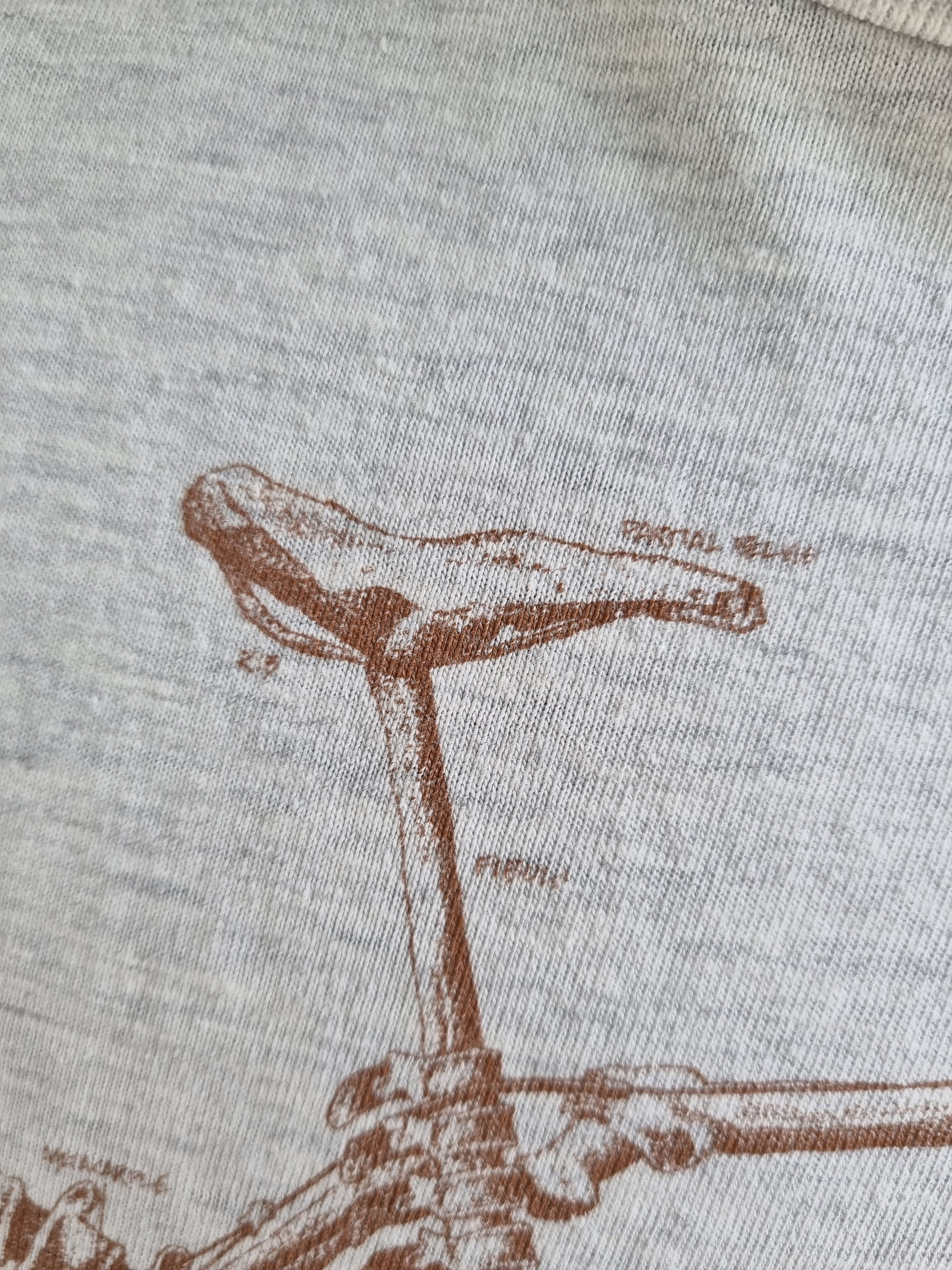 Only The Blind 90s PRIMAL Skeleton Bike Very rare Print tee shirt Size US L / EU 52-54 / 3 - 10 Thumbnail