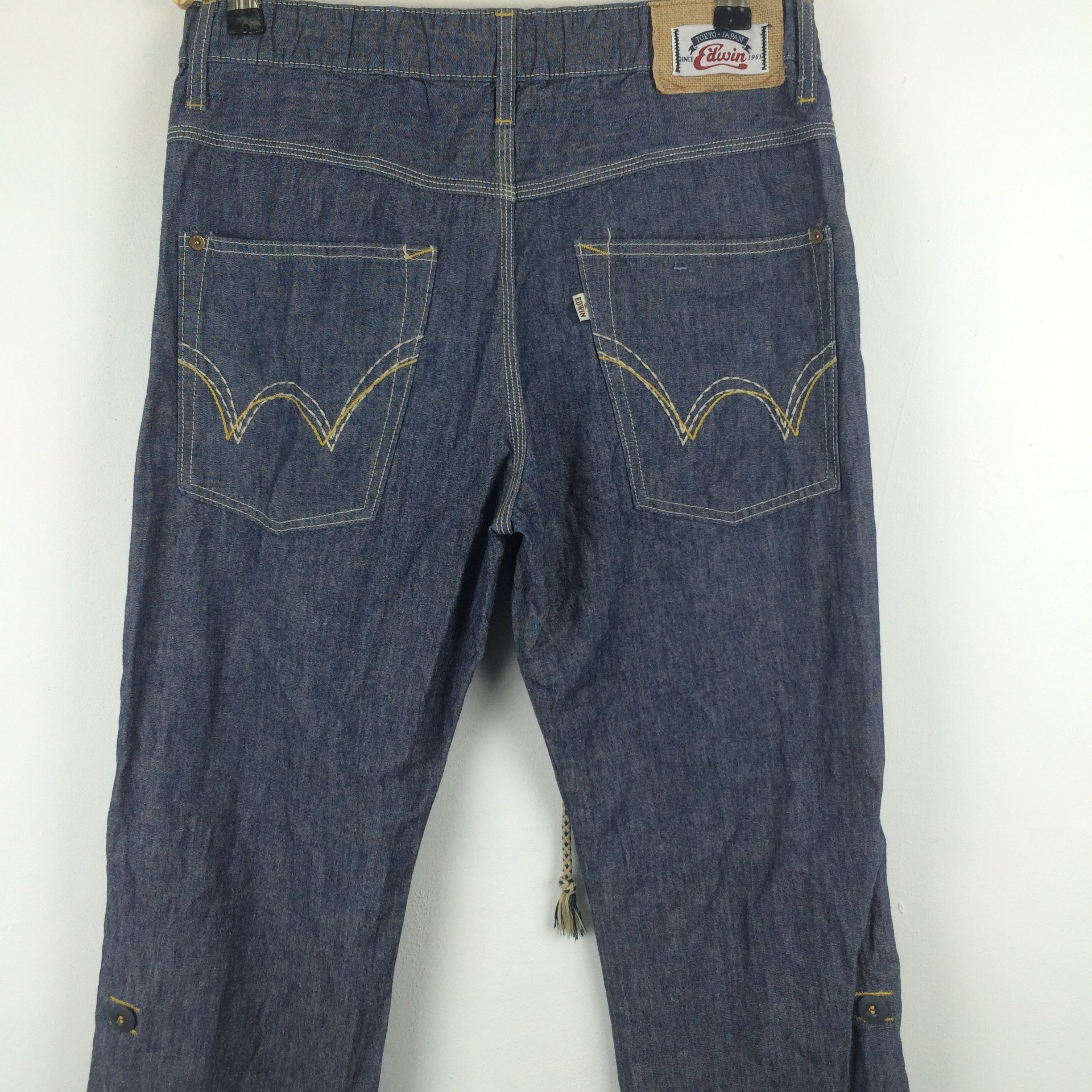 Edwin × Japanese Brand X58 JAPAN EDWIN DRAWSTRING PANTS Size US 33 - 4 Thumbnail