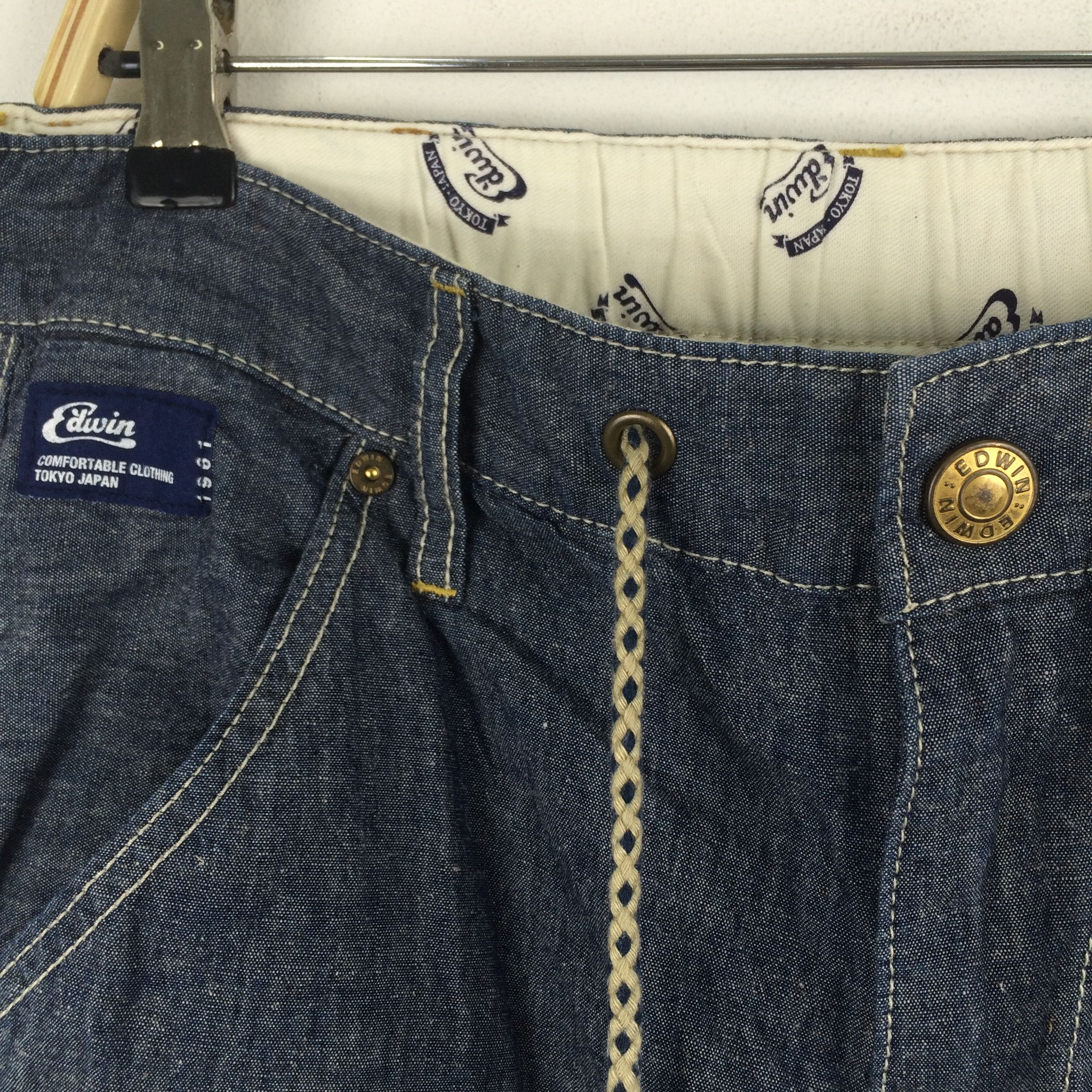 Edwin × Japanese Brand X58 JAPAN EDWIN DRAWSTRING PANTS Size US 33 - 6 Thumbnail