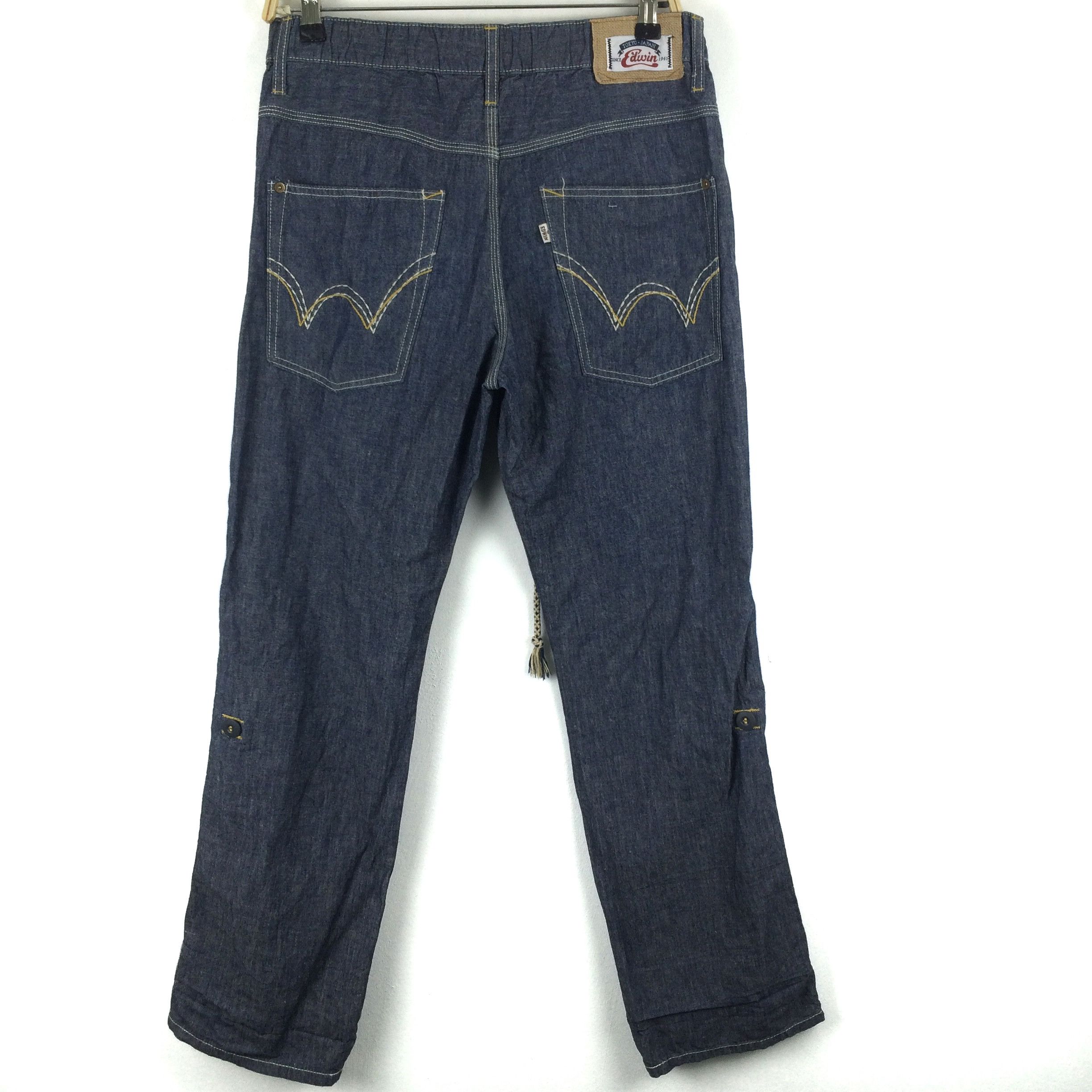 Edwin × Japanese Brand X58 JAPAN EDWIN DRAWSTRING PANTS Size US 33 - 2 Thumbnail