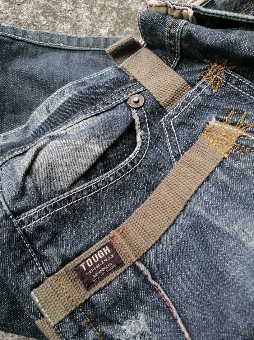 Designer Jeansmith Nice Design Denim Jeans Size US 30 / EU 46 - 3 Thumbnail