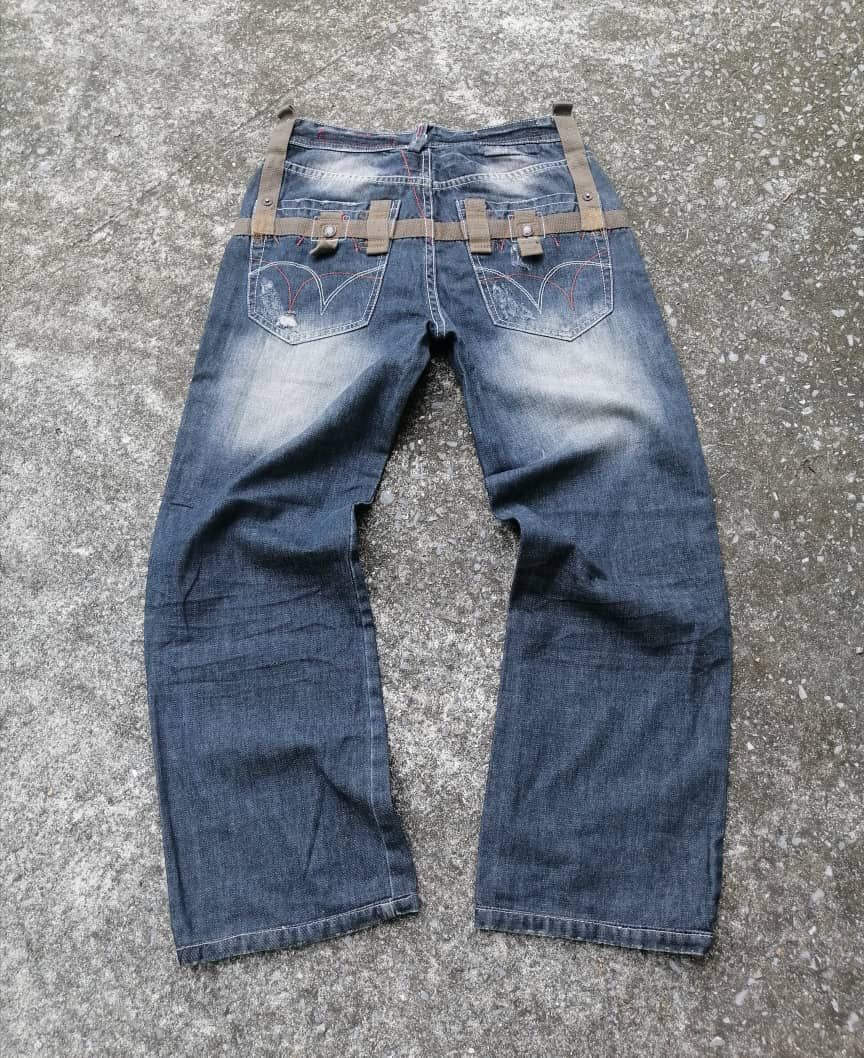 Designer Jeansmith Nice Design Denim Jeans Size US 30 / EU 46 - 2 Thumbnail